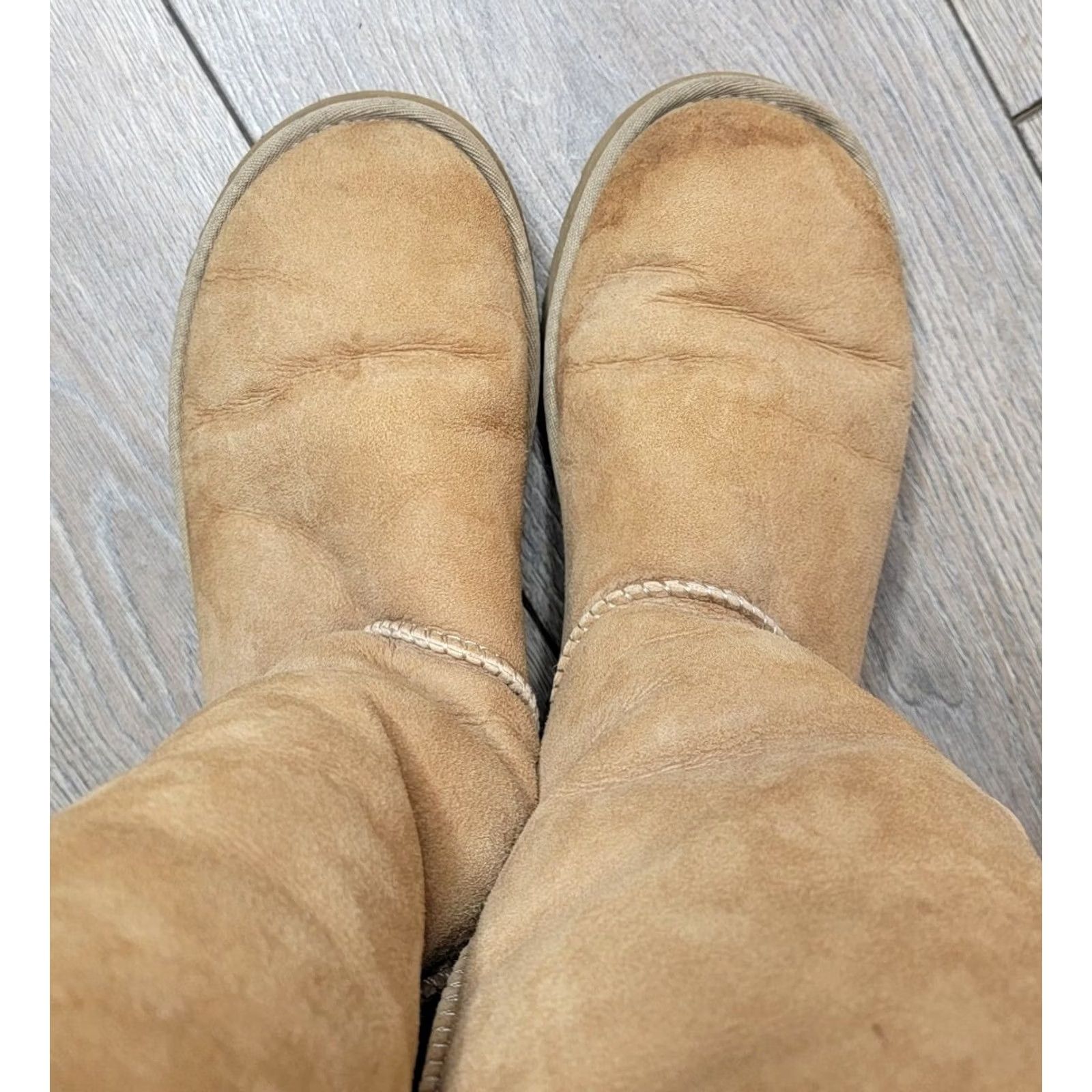 Ugg UGG Bailey Button Triplet Boots Women's Chestnut Brown Snow Boot UGG Australia Size 7 Sheepskin Winter - Women Chunky Furll? Size US 7 / IT 37 - 5 Thumbnail