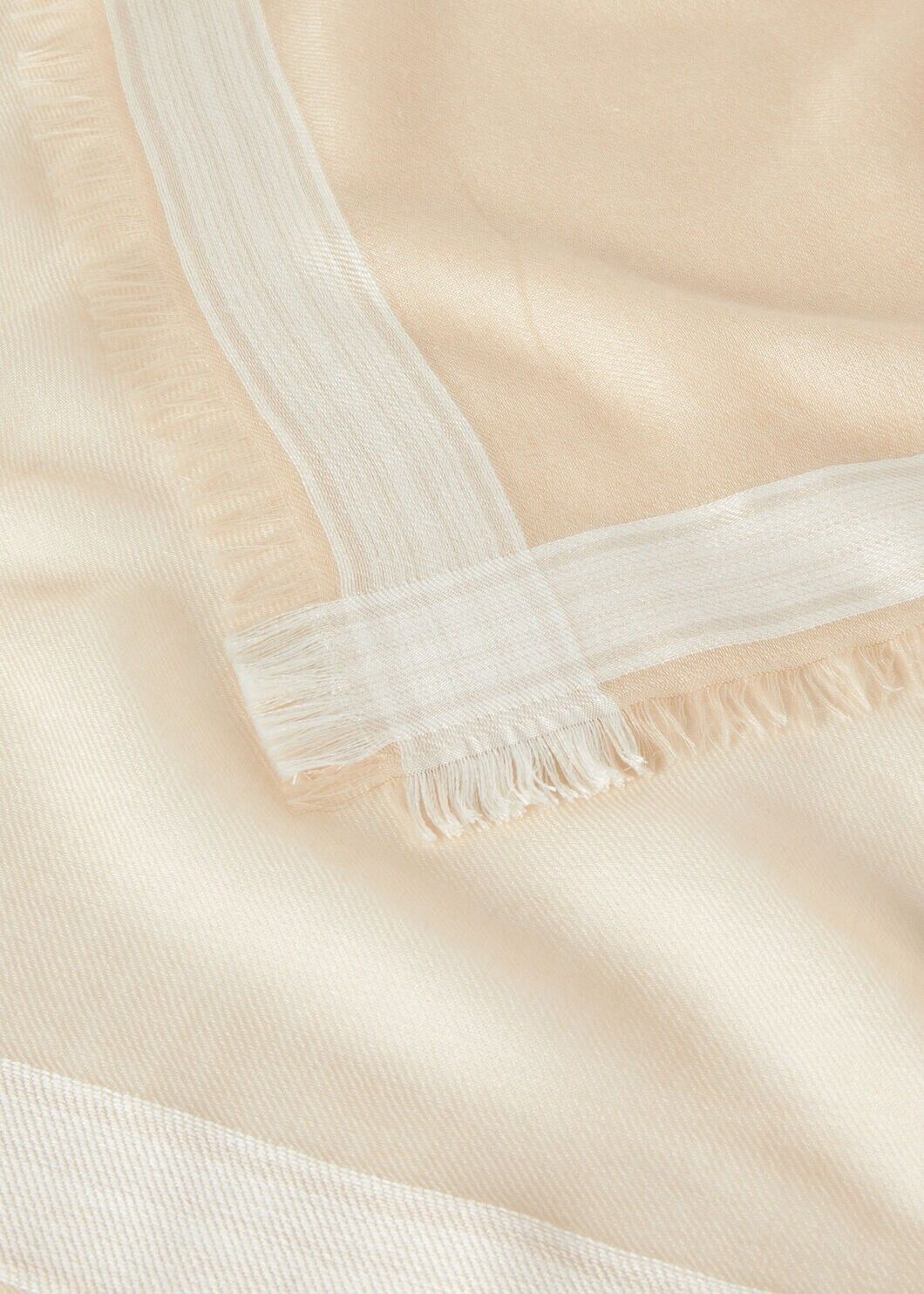 Loro Piana o1w1db10725 FAO5473 Size: OS / Stole in Beige Size ONE SIZE - 3 Thumbnail