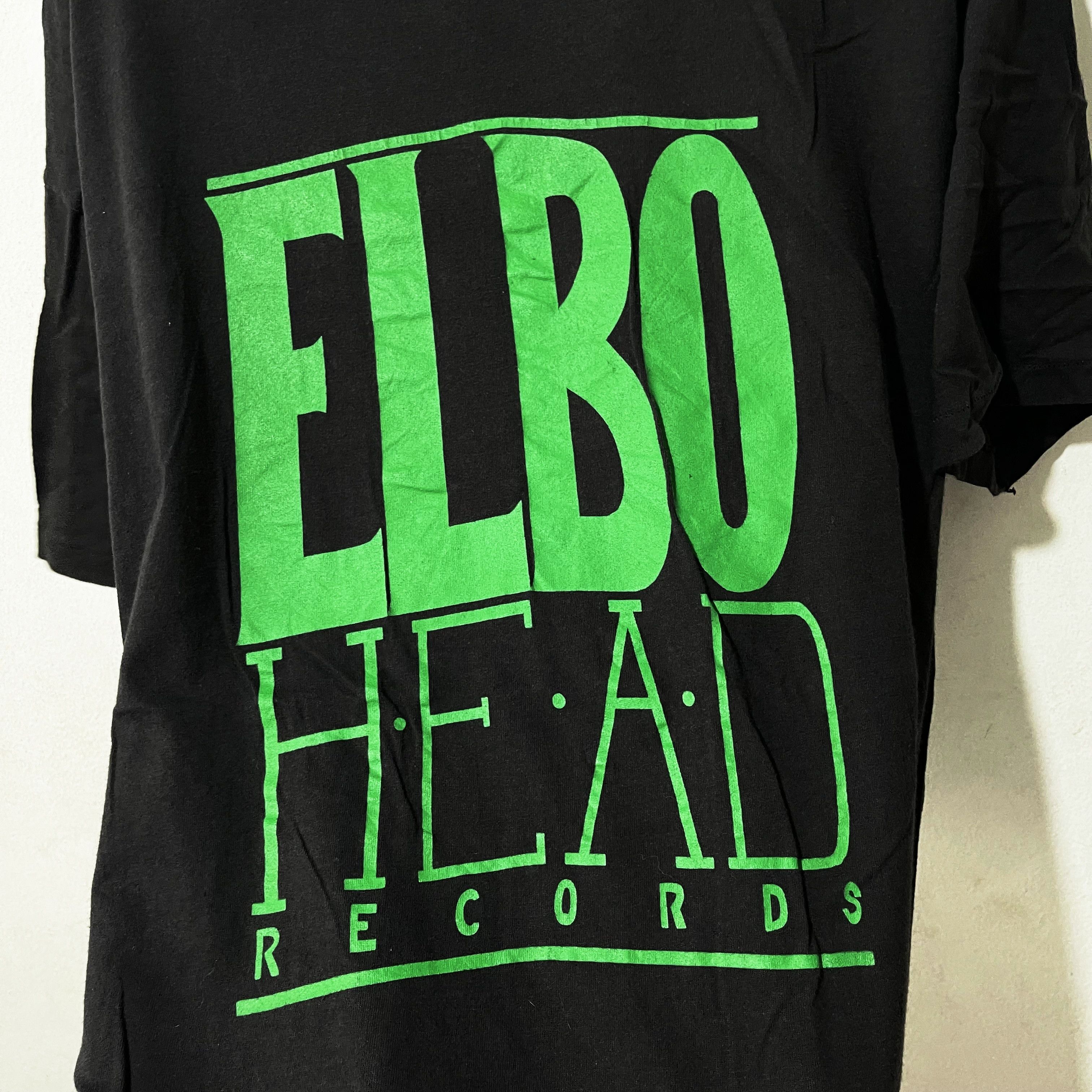 Band Tees × Vintage Vintage 90s Elbo Head Records Shirt Size US XL / EU 56 / 4 - 2 Thumbnail
