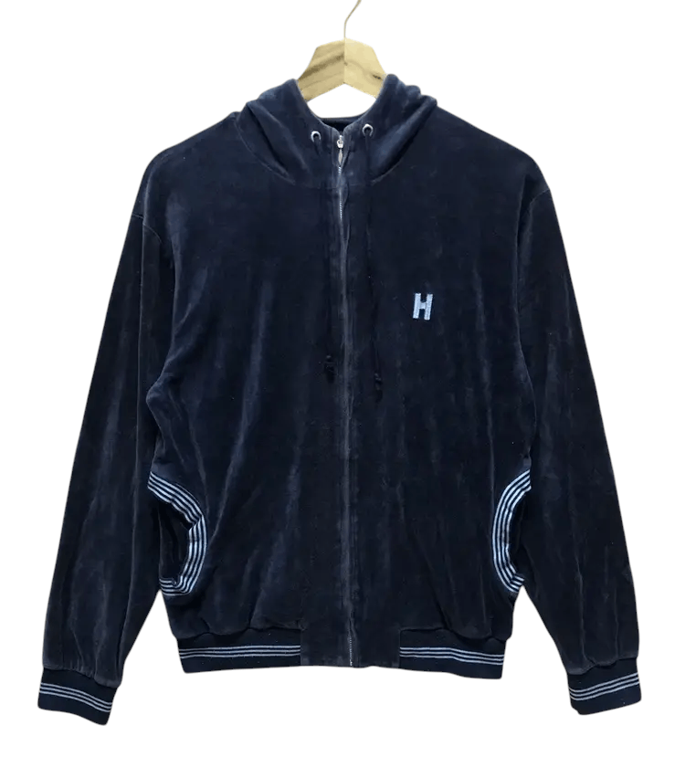 トップス KATHARINE HAMNETT LONDON zip hoodie Japanese Brand × Katharine Hamnett London Katharine Hamnett