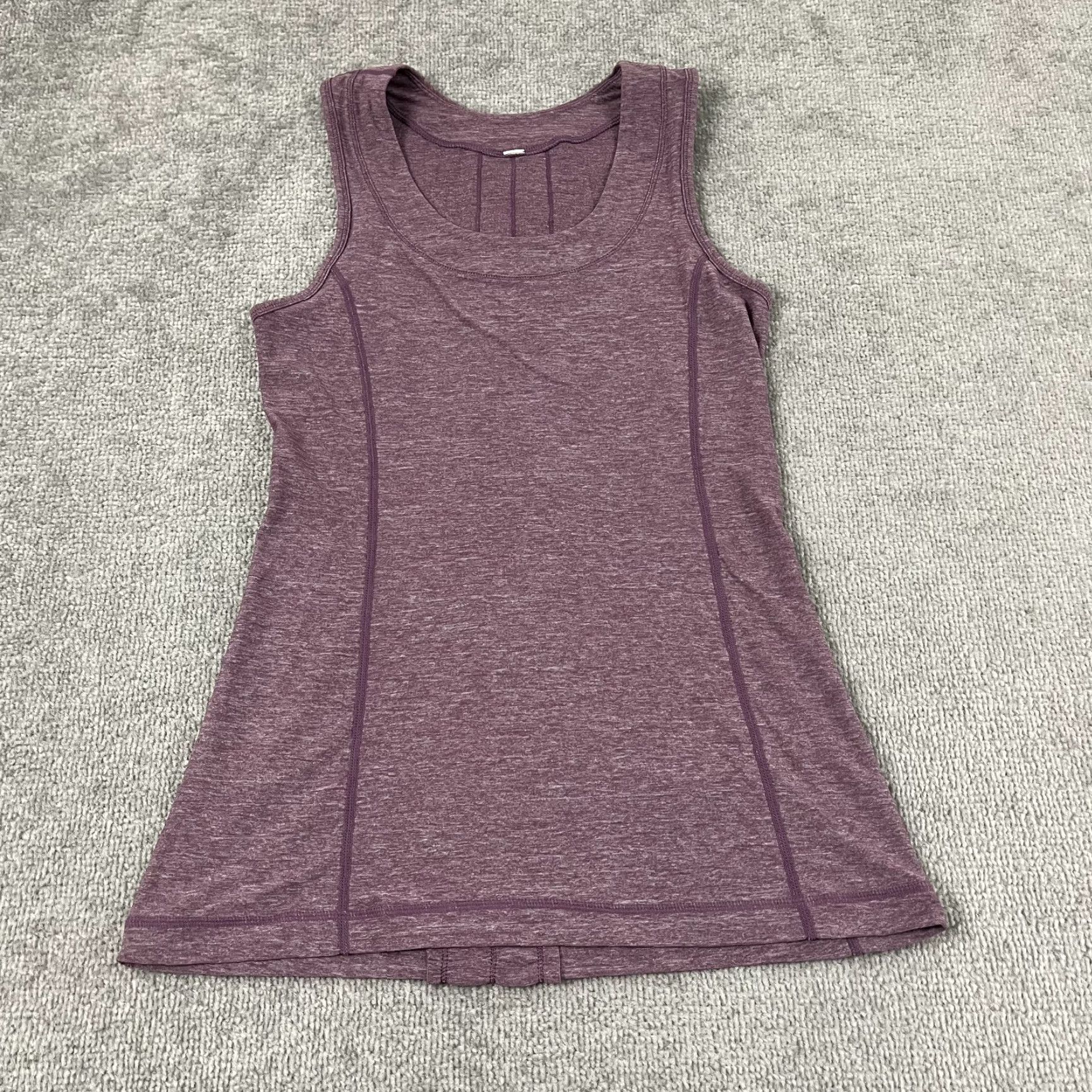 Lululemon LULULEMON Tank Size 6 Heather Purple Plum Gym Yoga Activewear Womens Size M / US 6-8 / IT 42-44 - 3 Thumbnail