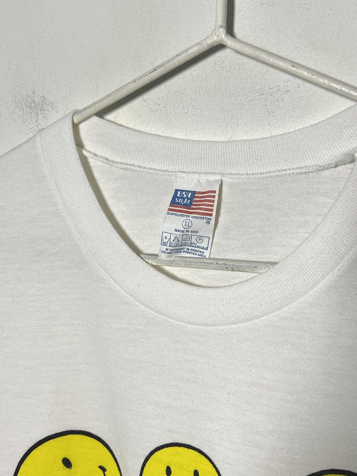 Band Tees acid rave happy hardcore single stitch t shirt l-xl Size US L / EU 52-54 / 3 - 3 Thumbnail
