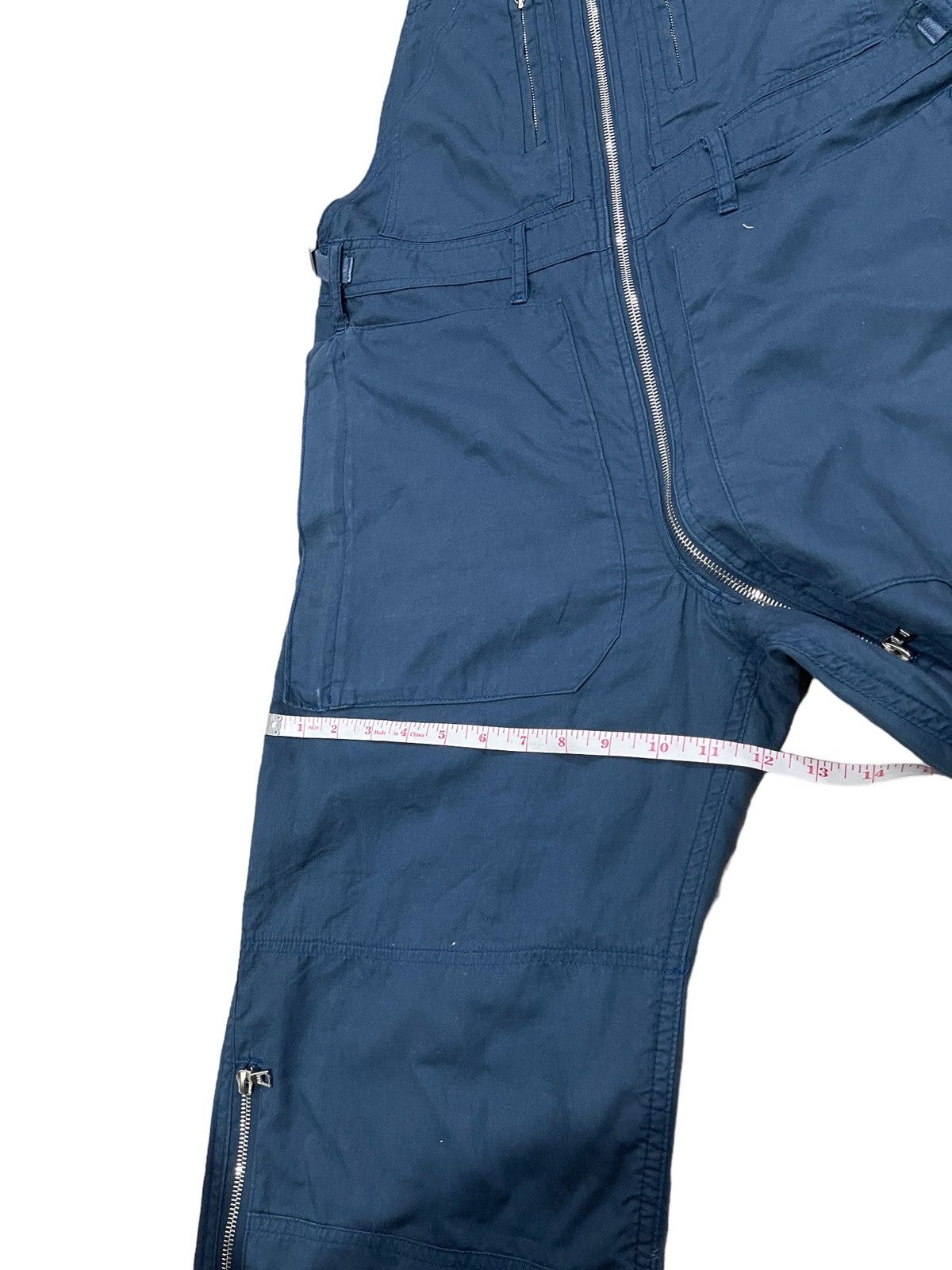 CABANE de ZUCCa × Issey Miyake × Vintage Vintage Cabane De Zucca Overall Zipper Worker Pants Size US 35 - 23 Thumbnail