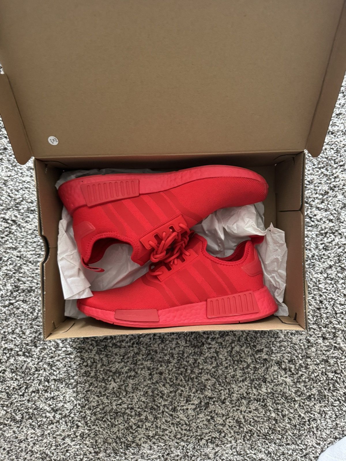 Adidas Adidas NMD R1 “Triple Red” – Size 9.5 – Clean Condition 🔴 Size US 9.5 / EU 42-43 - 8 Thumbnail