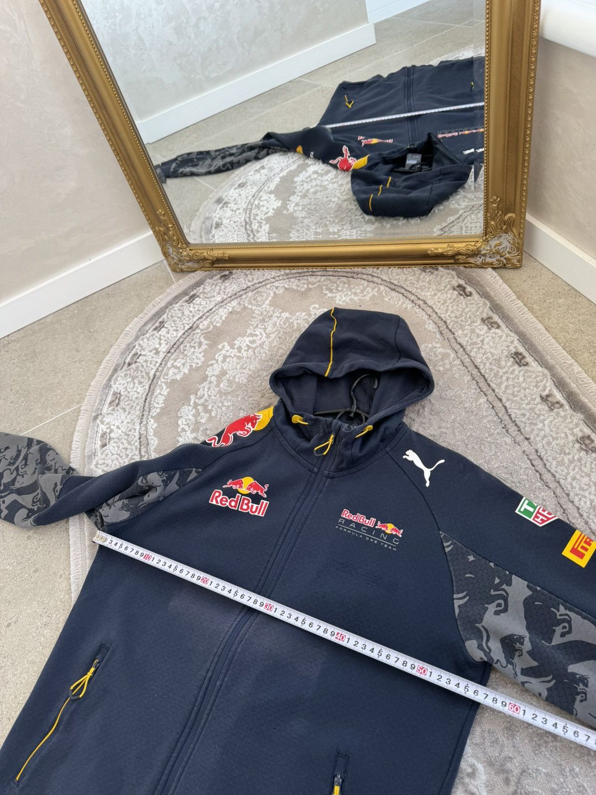 Red Bull Vintage Y2K Puma x Red Bull Zip Up Sweatshirt Size US M / EU 48-50 / 2 - 9 Thumbnail