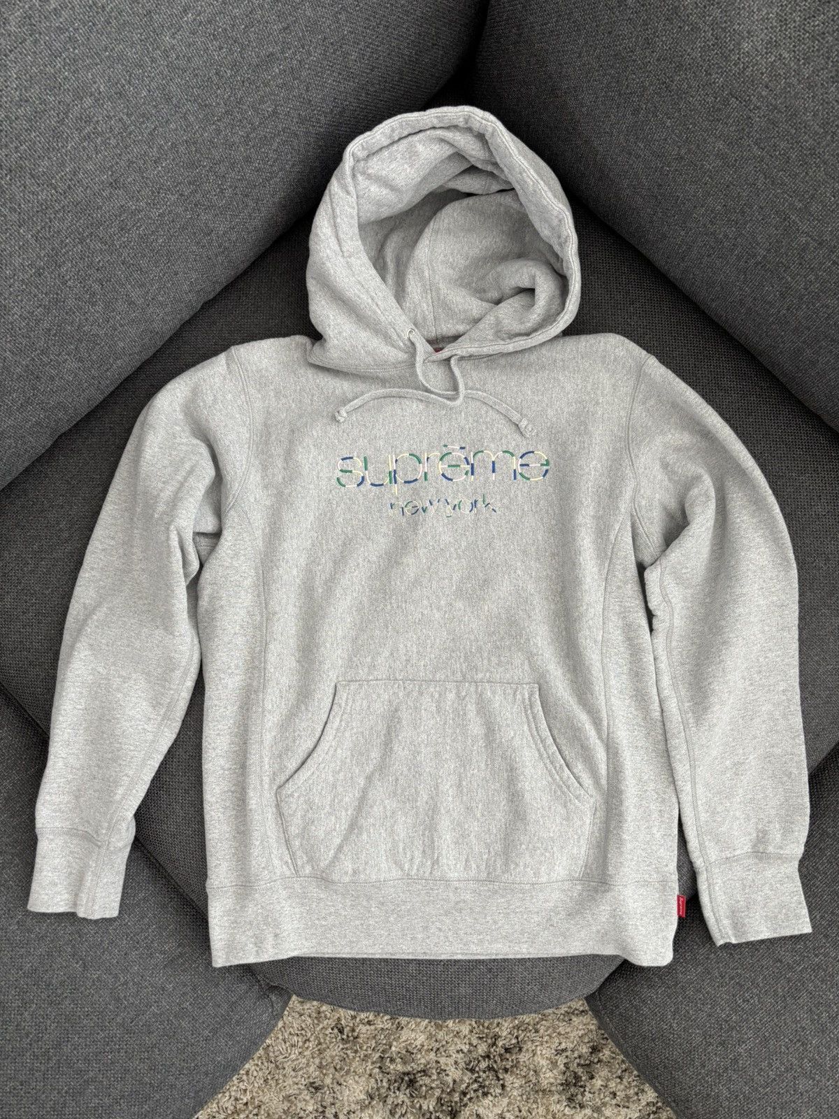 Supreme Classic Logo Hoodie | Grailed