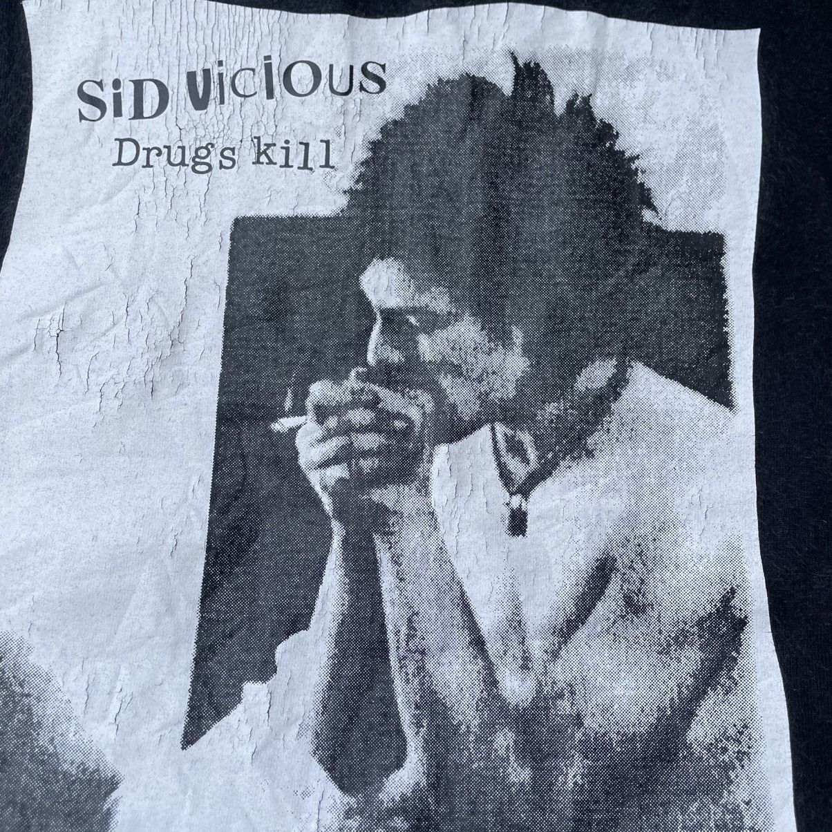 Band Tees 🔥Vintage Sid Vicious Drugs Kills OG Design Promo Music Tee Size US S / EU 44-46 / 1 - 5 Thumbnail