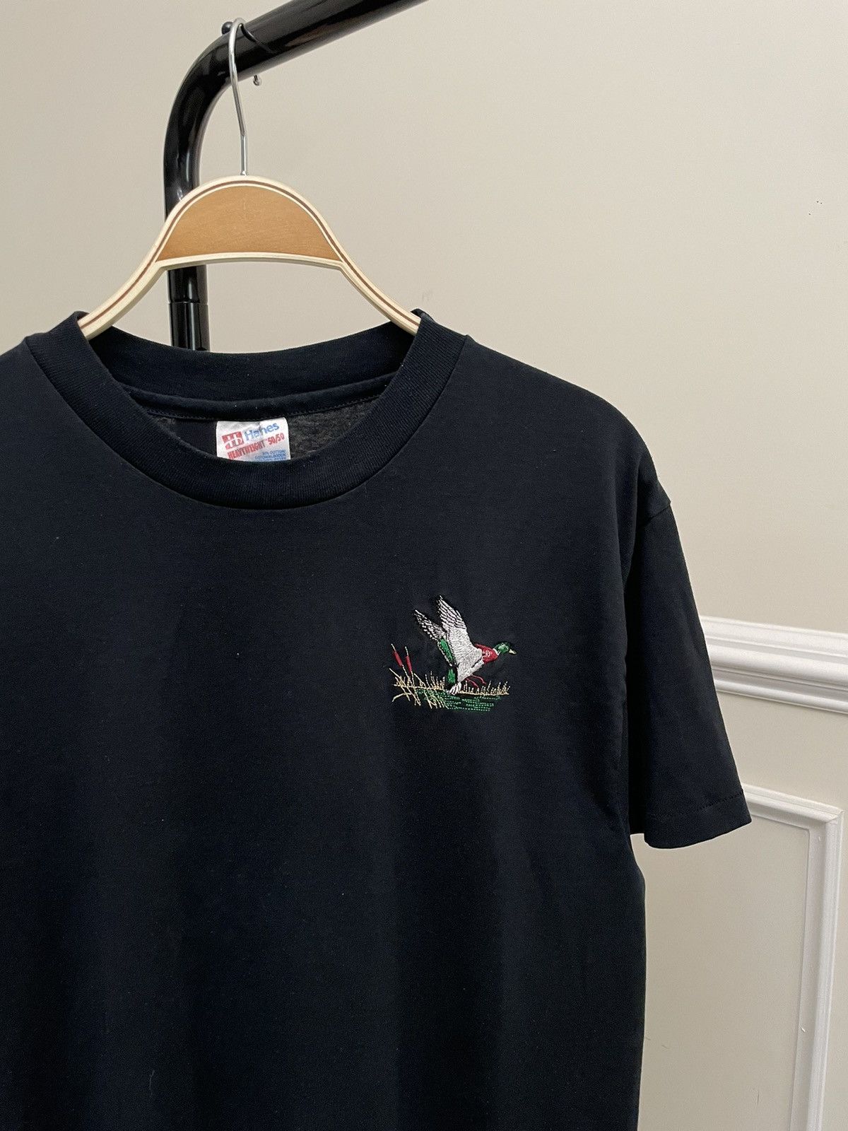 Vintage Vintage Black Art Graphic Tee Shirt Unsoundrags Size US L / EU 52-54 / 3 - 1 Thumbnail