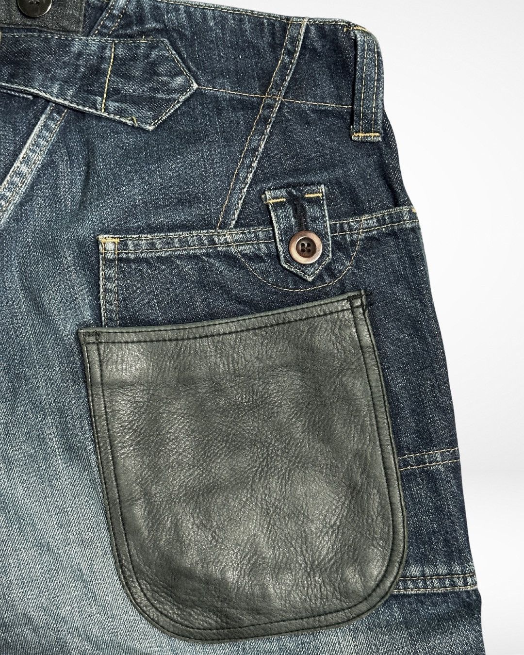 Comme des Garcons × Junya Watanabe [2] FW13 Repeating Pocket Drop Crotch (Small and Medium) Size US 34 / EU 50 - 8 Thumbnail