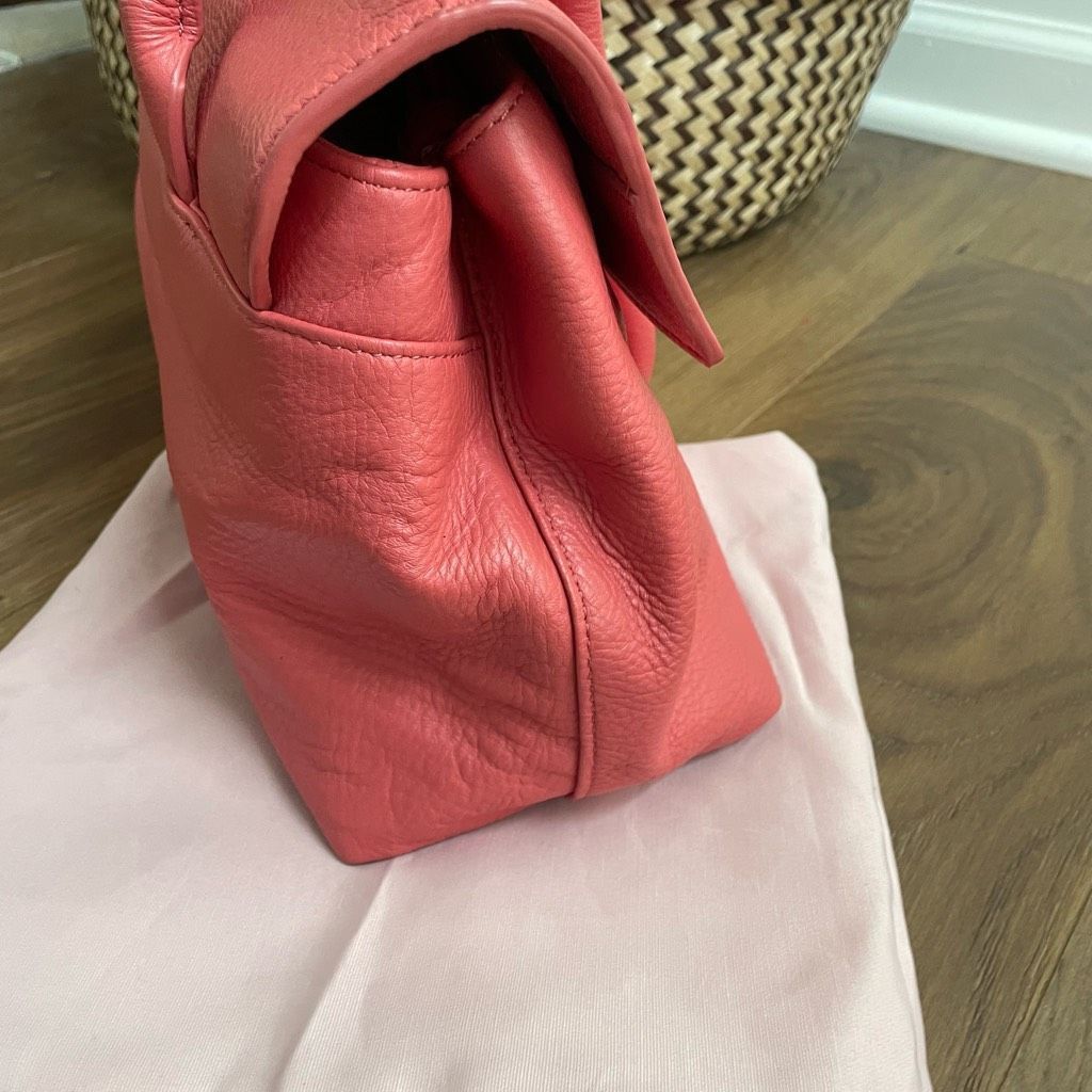 Other Radley London Pebble Leather Shoulder Bag Burnham Beeches Coral Pink Size ONE SIZE - 9 Thumbnail