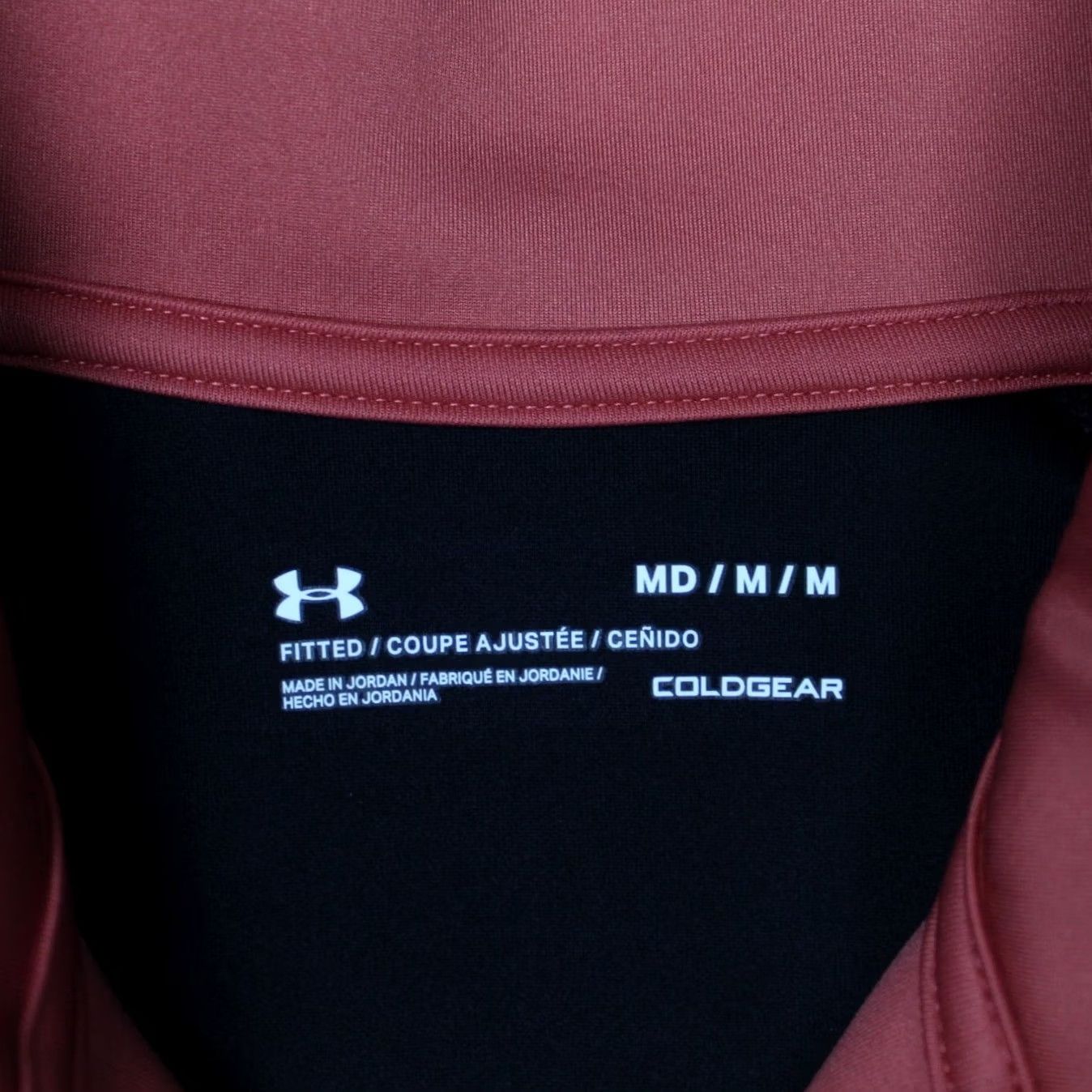 Under Armour Under Armour Sweatshirt Women Medium Pink/Black 1/2 Zip Pullover Polyester Stretch L/S Size M / US 6-8 / IT 42-44 - 6 Thumbnail