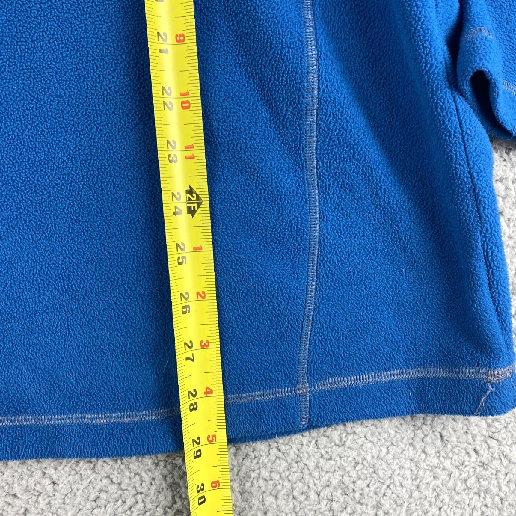 Under Armour UNDER ARMOUR Royal Blue Full Zip Sweatshirt Jacket Men's Large Sherpa Size US L / EU 52-54 / 3 - 7 Thumbnail