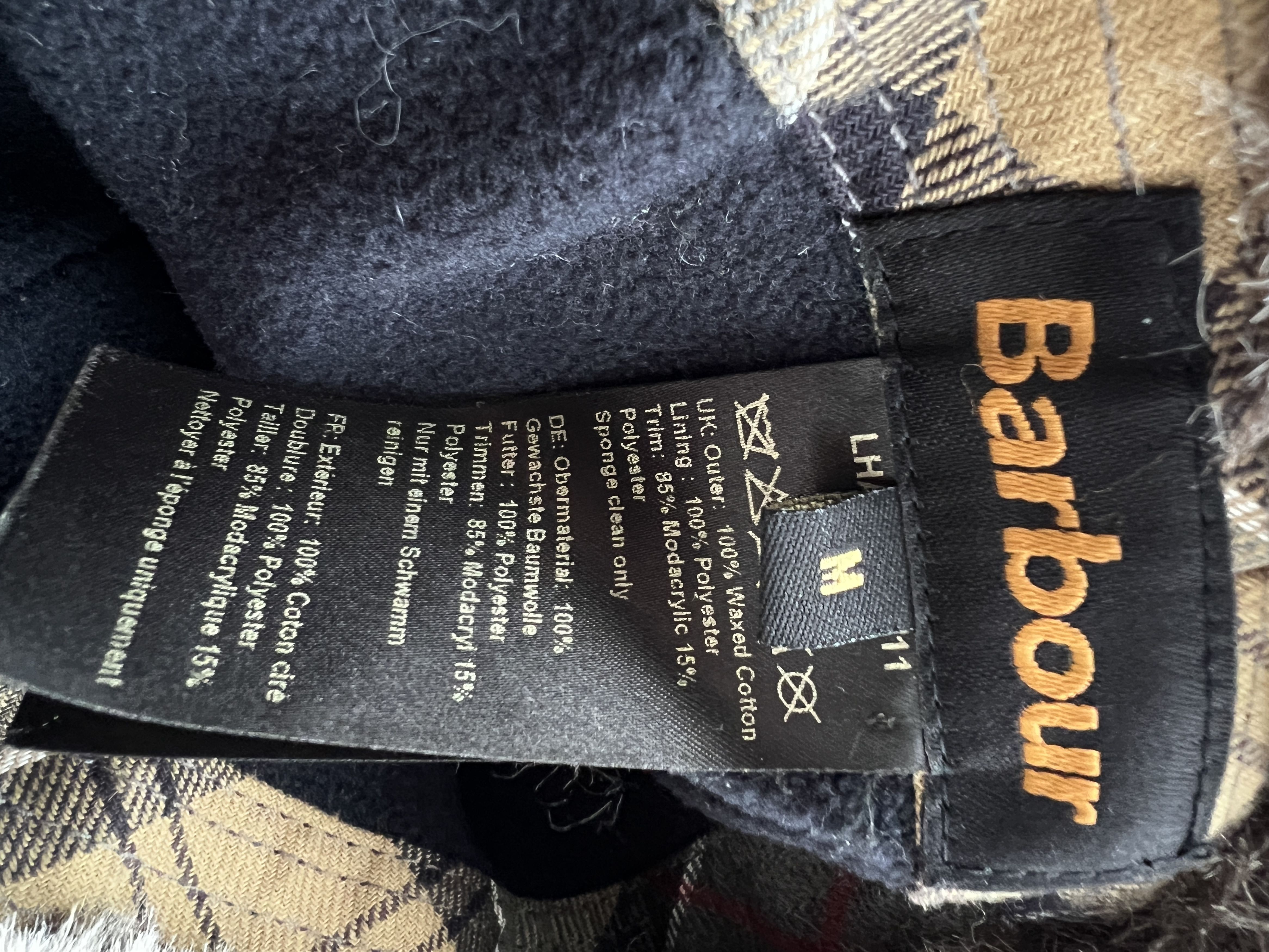 Barbour Barbour Waxed Cotton Hat Size ONE SIZE - 2 Thumbnail