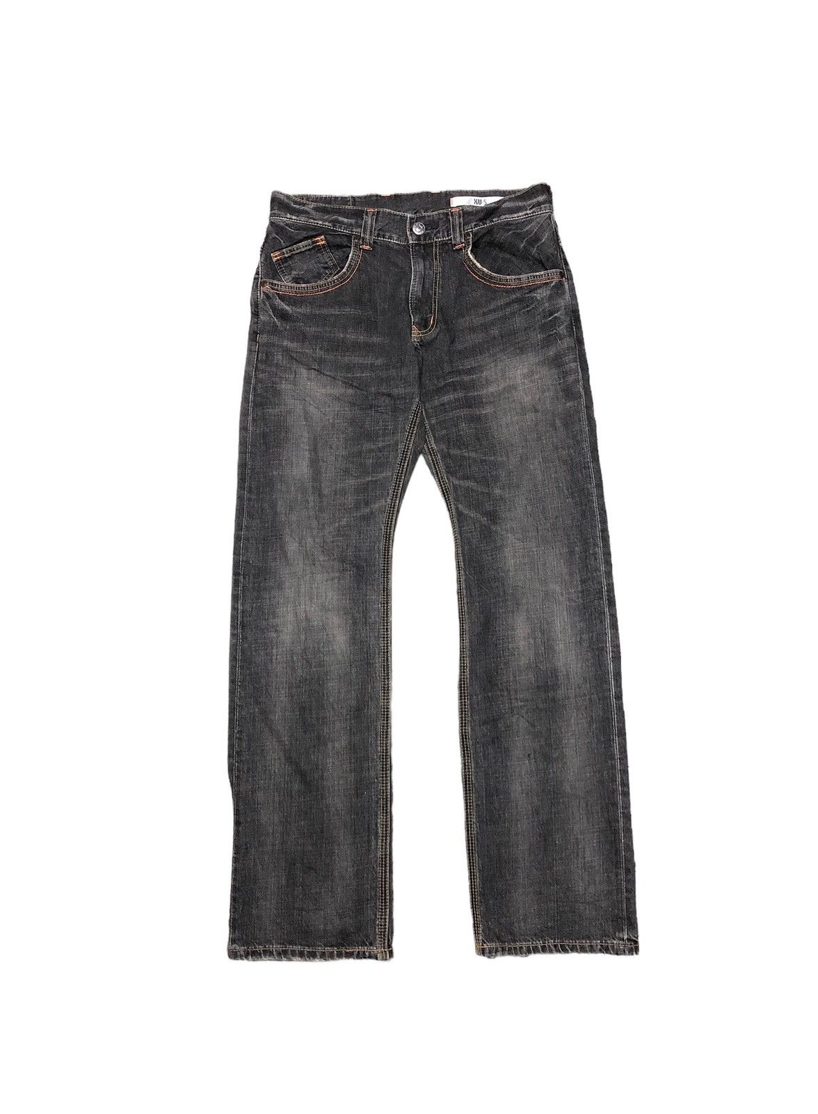 image of Washed Black Edwin Xv-S Denim, Men's (Size 33)