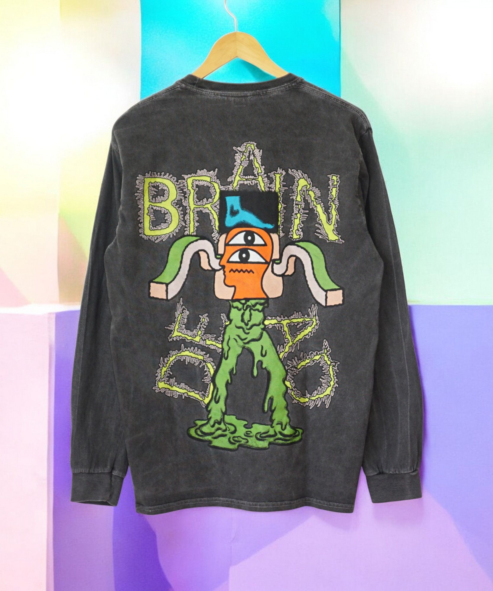 Brain Dead Brain Dead Gooey Big Print Longsleeve Size US S / EU 44-46 / 1 - 1 Thumbnail