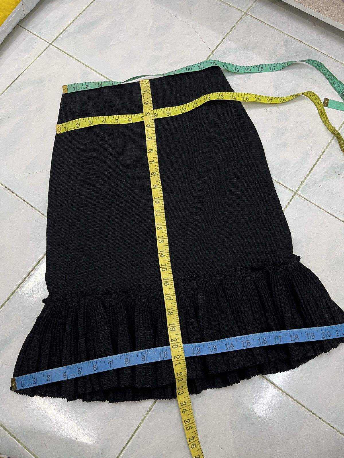 Jean Paul Gaultier 🔥🔥🔥ARCHIVE JEAN PAUL GAULTIER FEMME BLACK SKIRTS Size 25" / US 0 / IT 36 - 14 Thumbnail