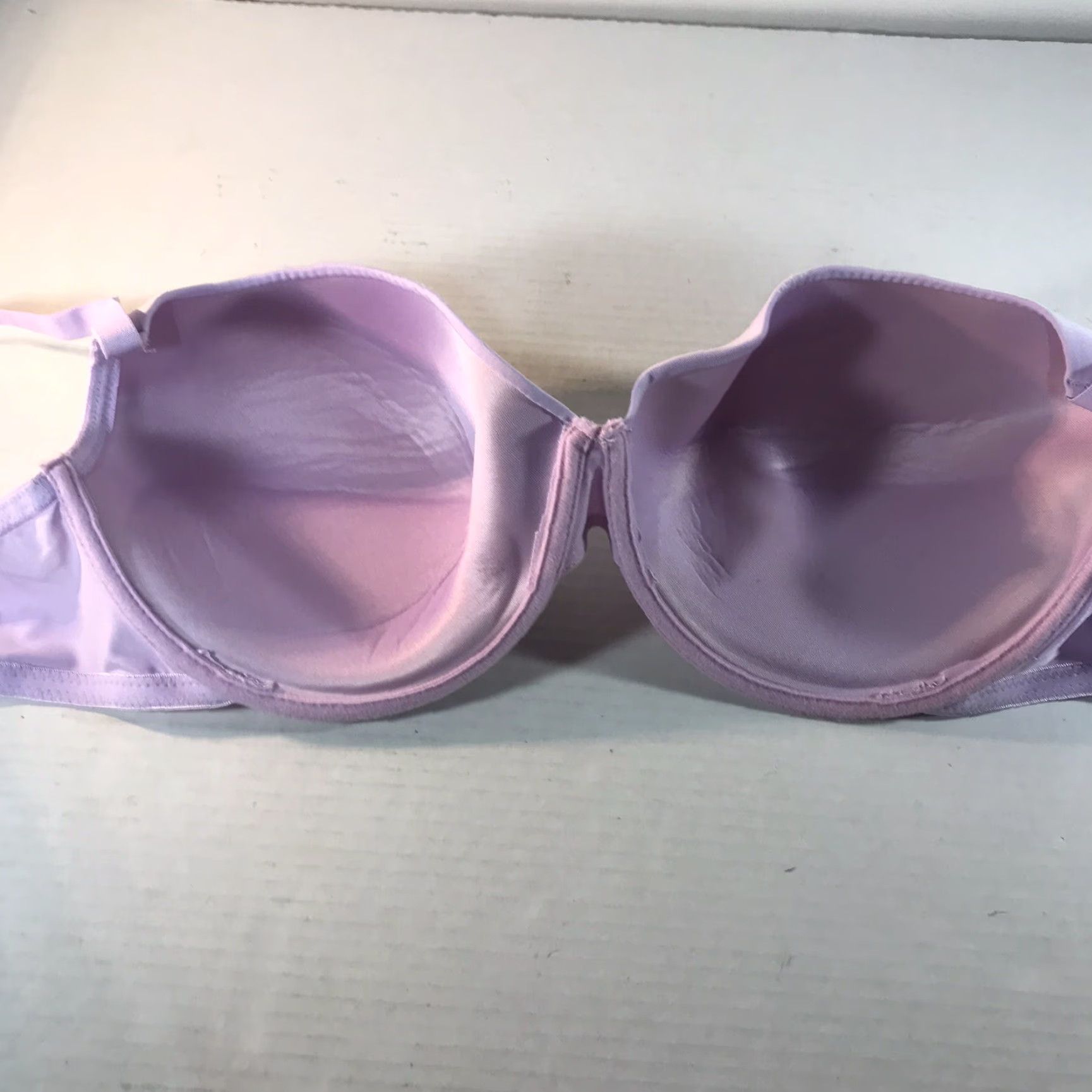 Vintage VINTAGE Dreamwear Women's Push Up Bra 42C Padded Underwired Adjustable Strap Purple Size ONE SIZE - 4 Thumbnail