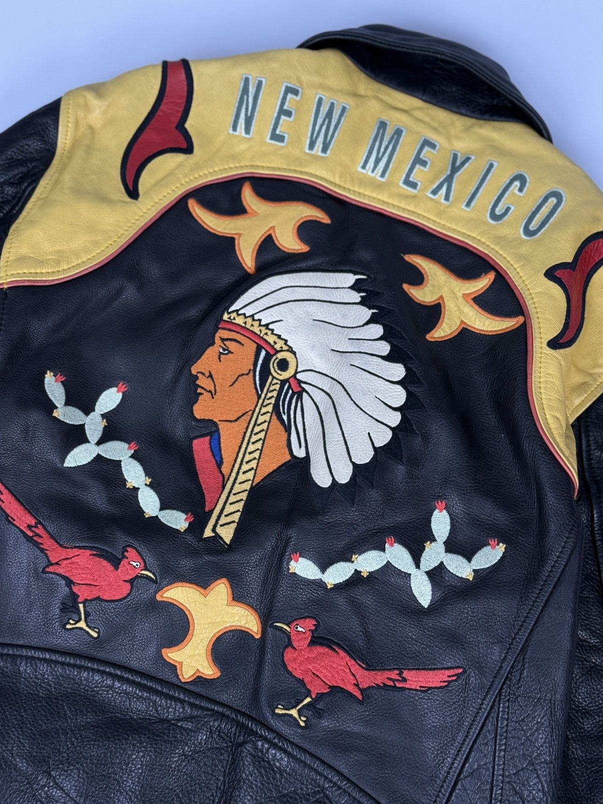 Avirex Rare Avirex Leather Motorcycle Jacket Size US M / EU 48-50 / 2 - 6 Thumbnail