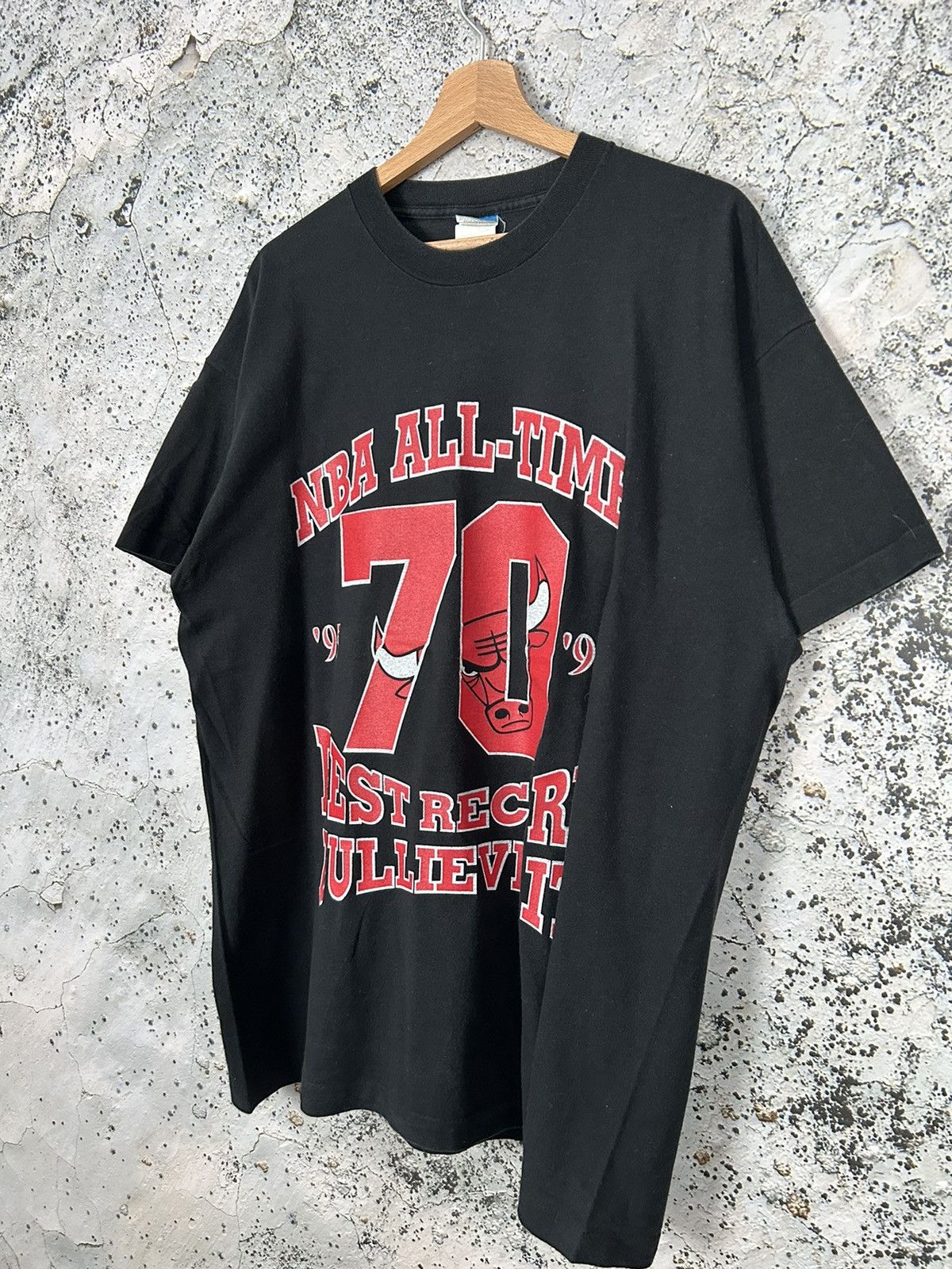 NBA Vintage Chicago Bulls 1996 NBA Graphic Tee Rare Hype Size US XL / EU 56 / 4 - 2 Thumbnail