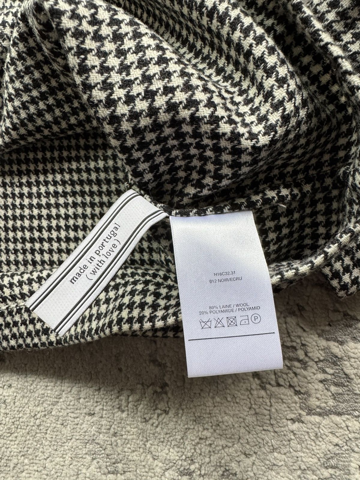 AMI Ami Houndstooth overshirt Size M/L Size US M / EU 48-50 / 2 - 7 Thumbnail