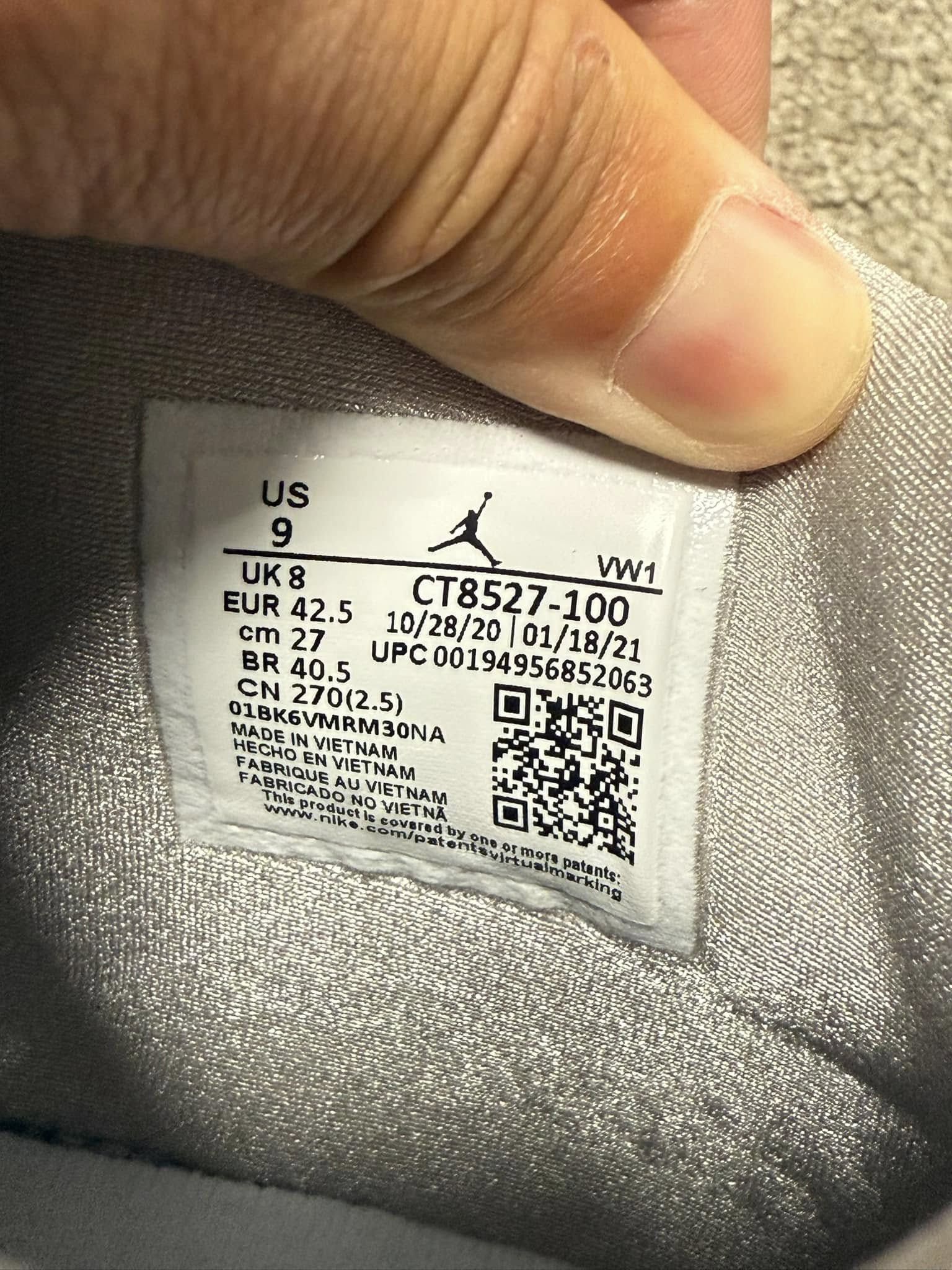 Jordan Brand Air Jordan 4 White Oreo 2021 US9 Size US 9 / EU 42 - 3 Thumbnail
