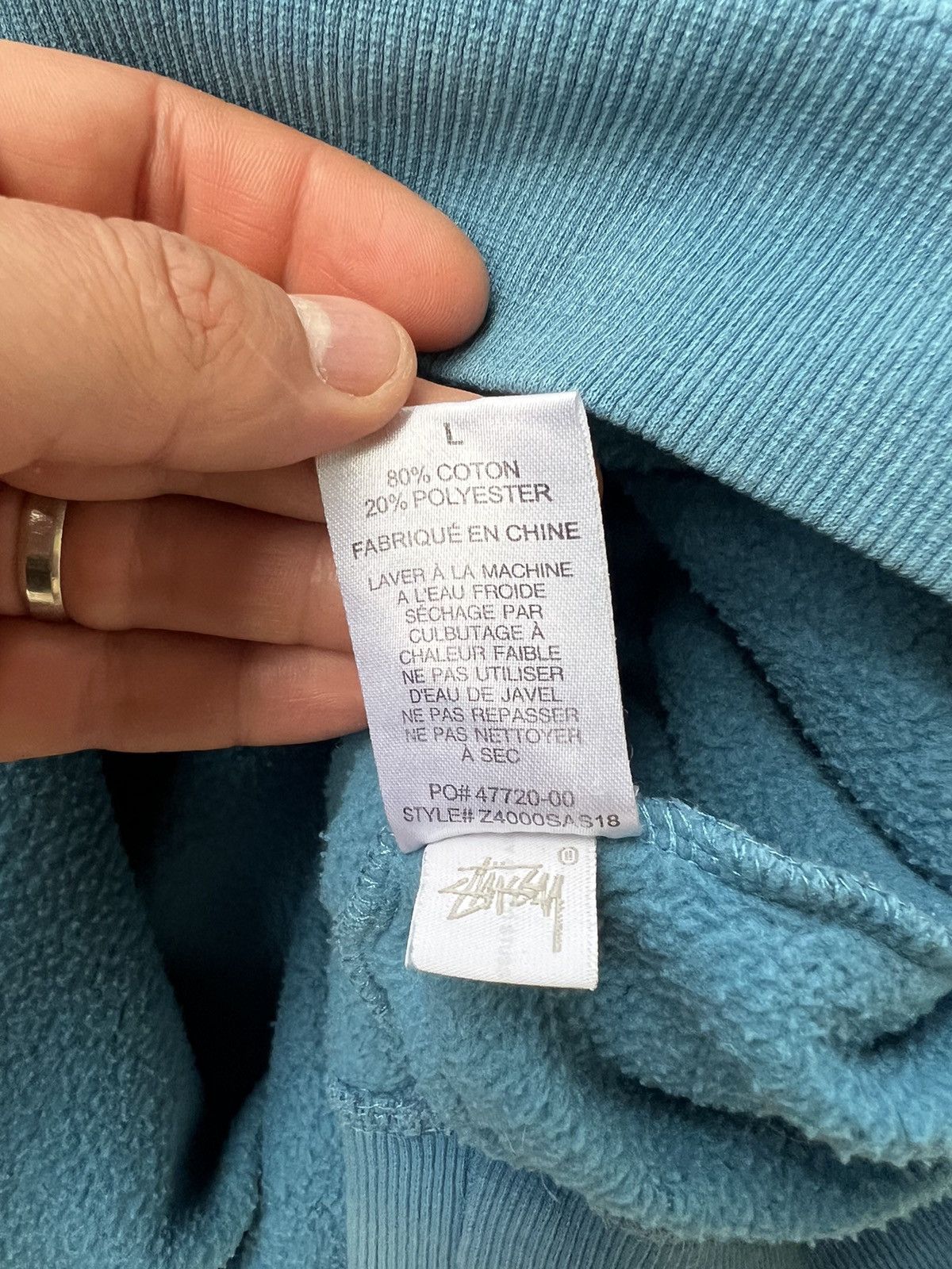 Stussy Stussy Tai Dai Hoodie Size US L / EU 52-54 / 3 - 7 Thumbnail