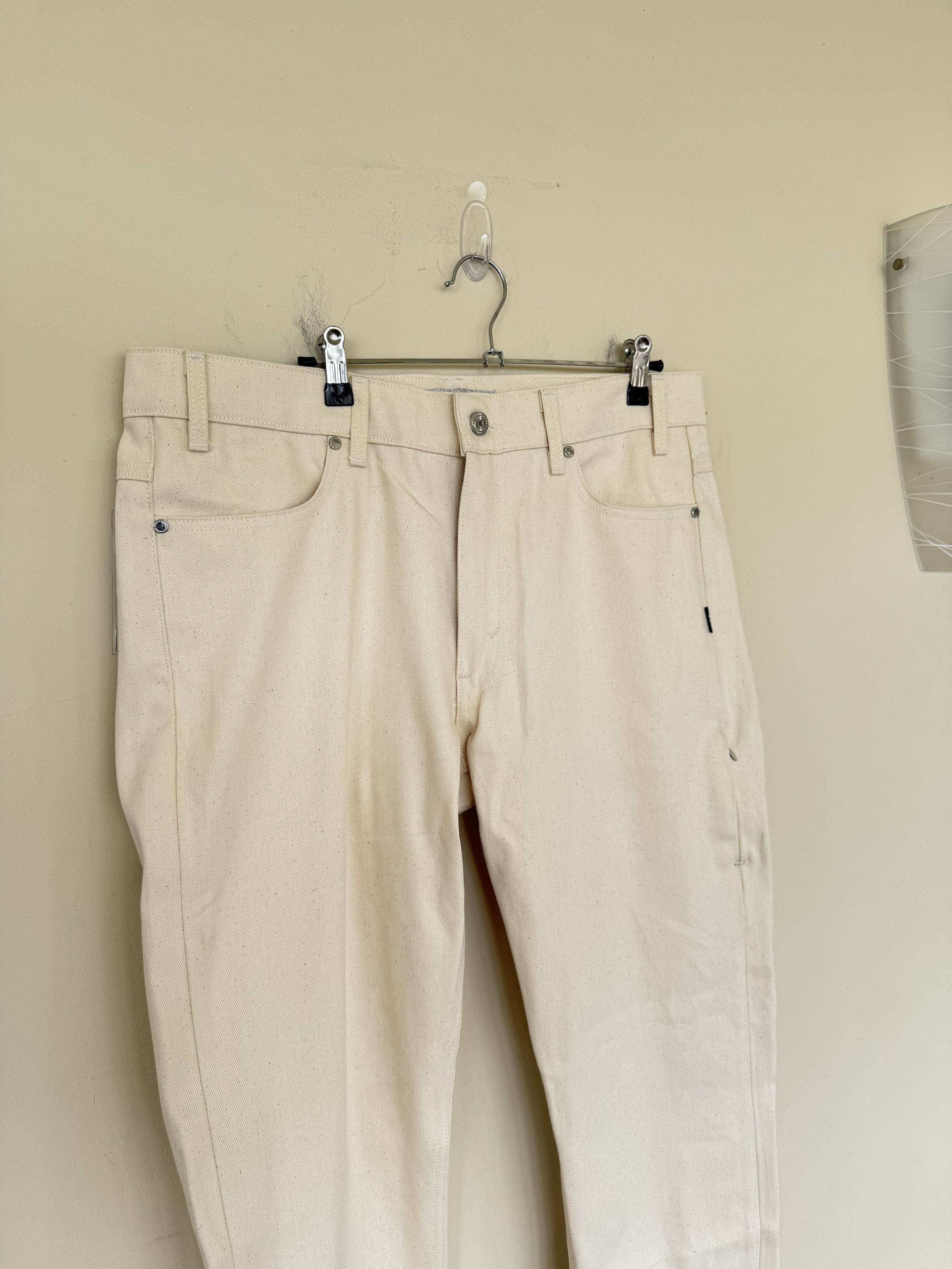Midnight Studios Midnight Studios Beige Denim NWT Size US 34 / EU 50 - 3 Thumbnail