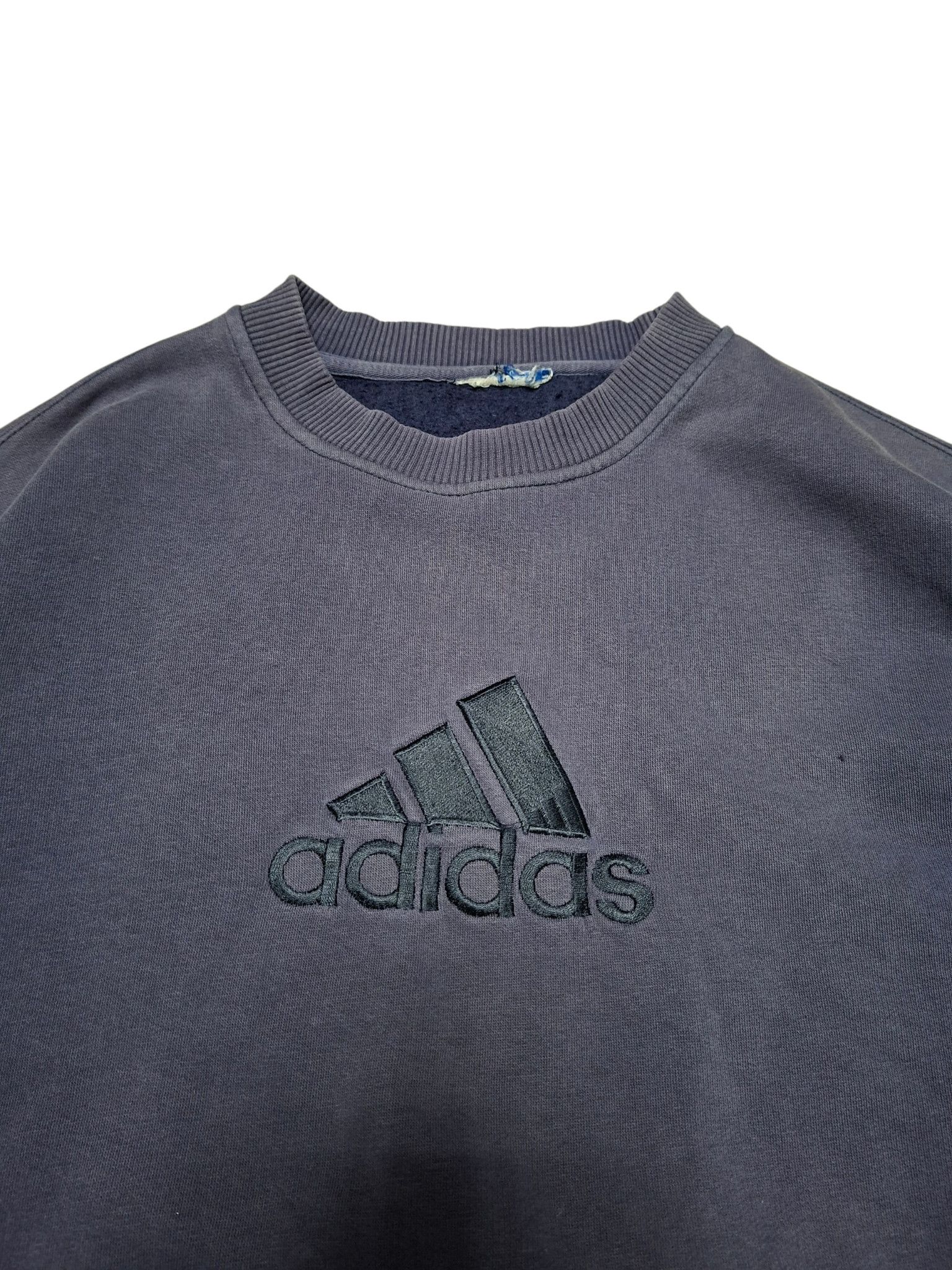 Adidas ADIDAS VINTAGE 2000 FADED BIG LOGO SWEATSHIRT Size US S / EU 44-46 / 1 - 2 Thumbnail