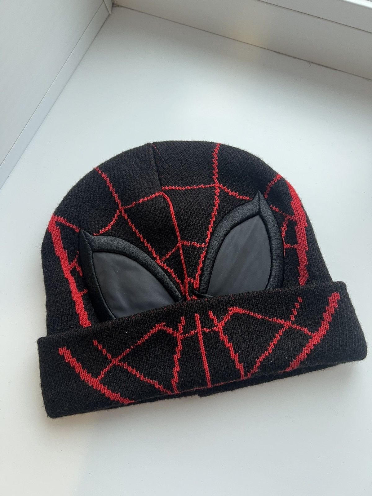 Japanese Brand Vintage Spider Man Hat Marvel Y2K Reflective Eye Flashing Size ONE SIZE - 2 Thumbnail
