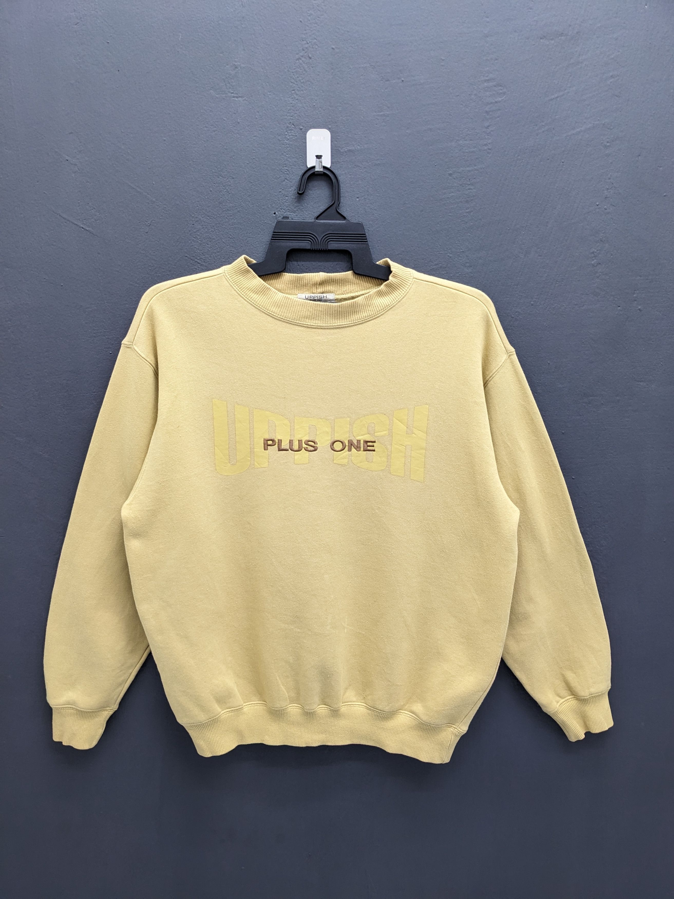 Japanese Brand Vintage Japanese Sanyo Uppish Plus One Sweatshirt Size US M / EU 48-50 / 2 - 2 Thumbnail