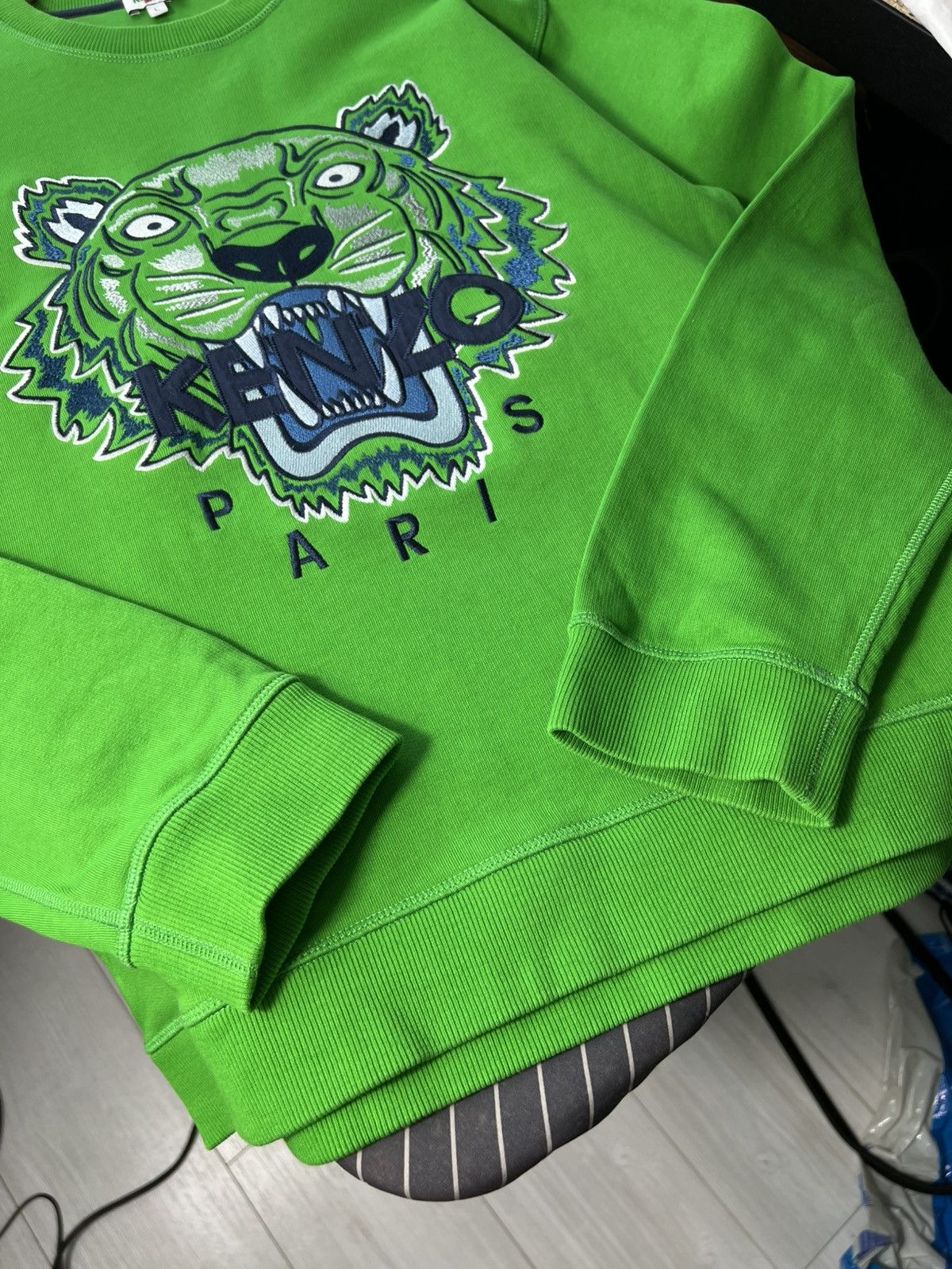 Kenzo Kenzo Paris Tiger Embroidered Sweatshirt Crewneck Pullover Size US L / EU 52-54 / 3 - 9 Thumbnail