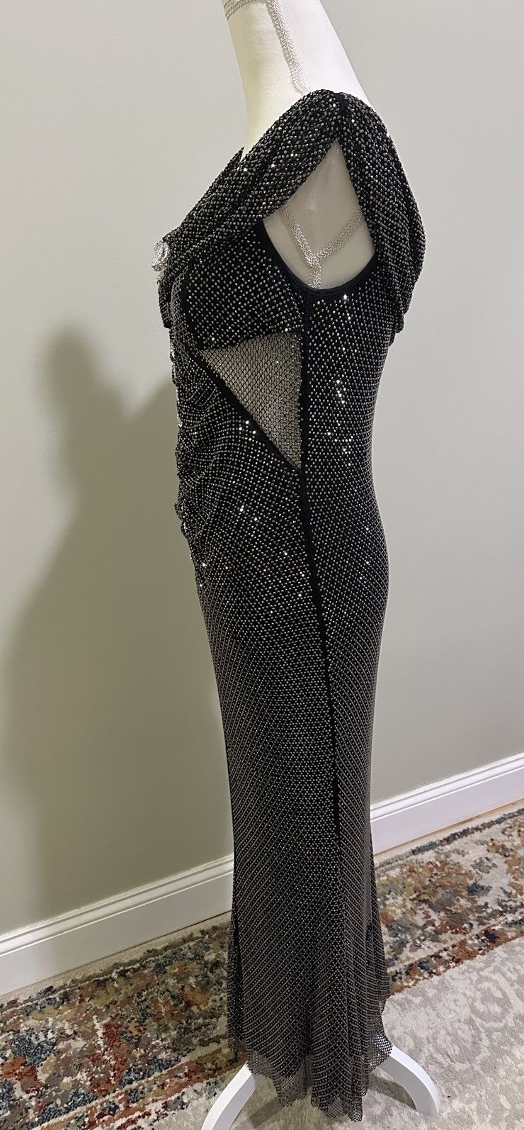 Self-Portrait Self-portrait Crystal-embellished Dress Size M / US 6-8 / IT 42-44 - 6 Thumbnail