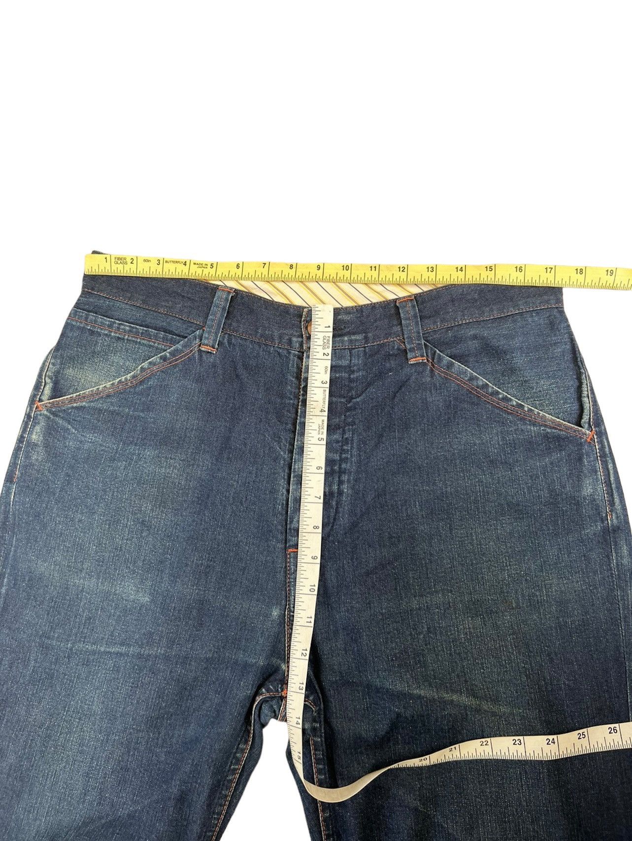 Hiroshi Kato KATO Japan Faded Indigo Denim Work Pant Size US 34 / EU 50 - 3 Thumbnail