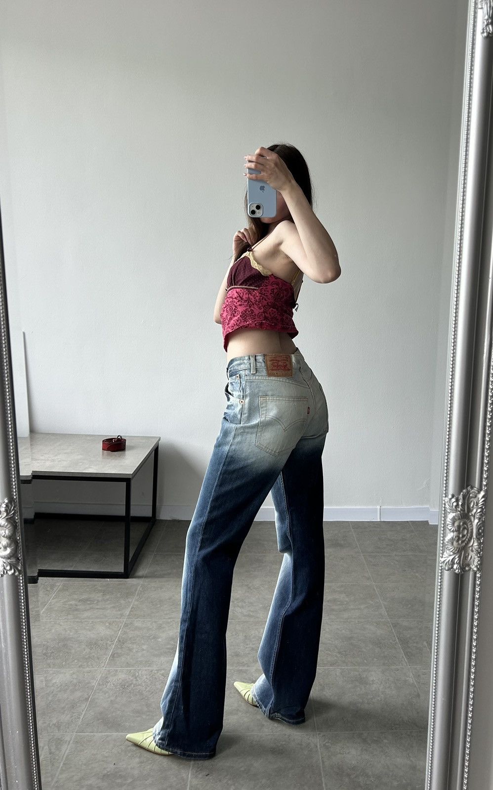 Levi's × Vintage LEVI’S Vintage 525 Faded Flare Jeans Y2K Avant garde 00s Size 30" / US 8 / IT 44 - 2 Thumbnail