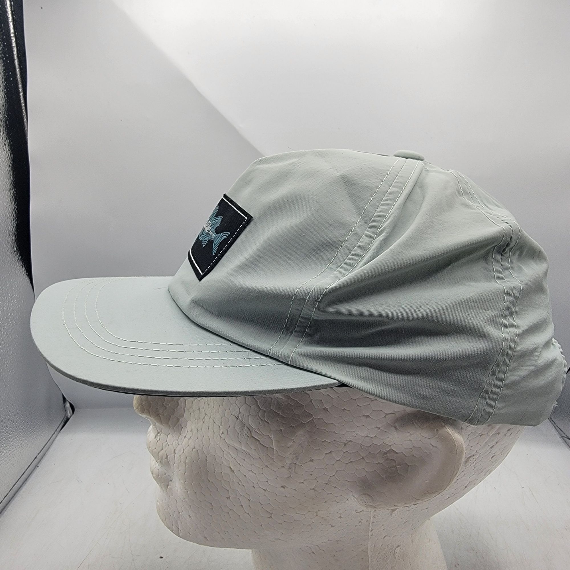 Other Postfly The Wade Mens Light Gray Adjustable Hat Cap Fish Pat Size ONE SIZE - 2 Thumbnail