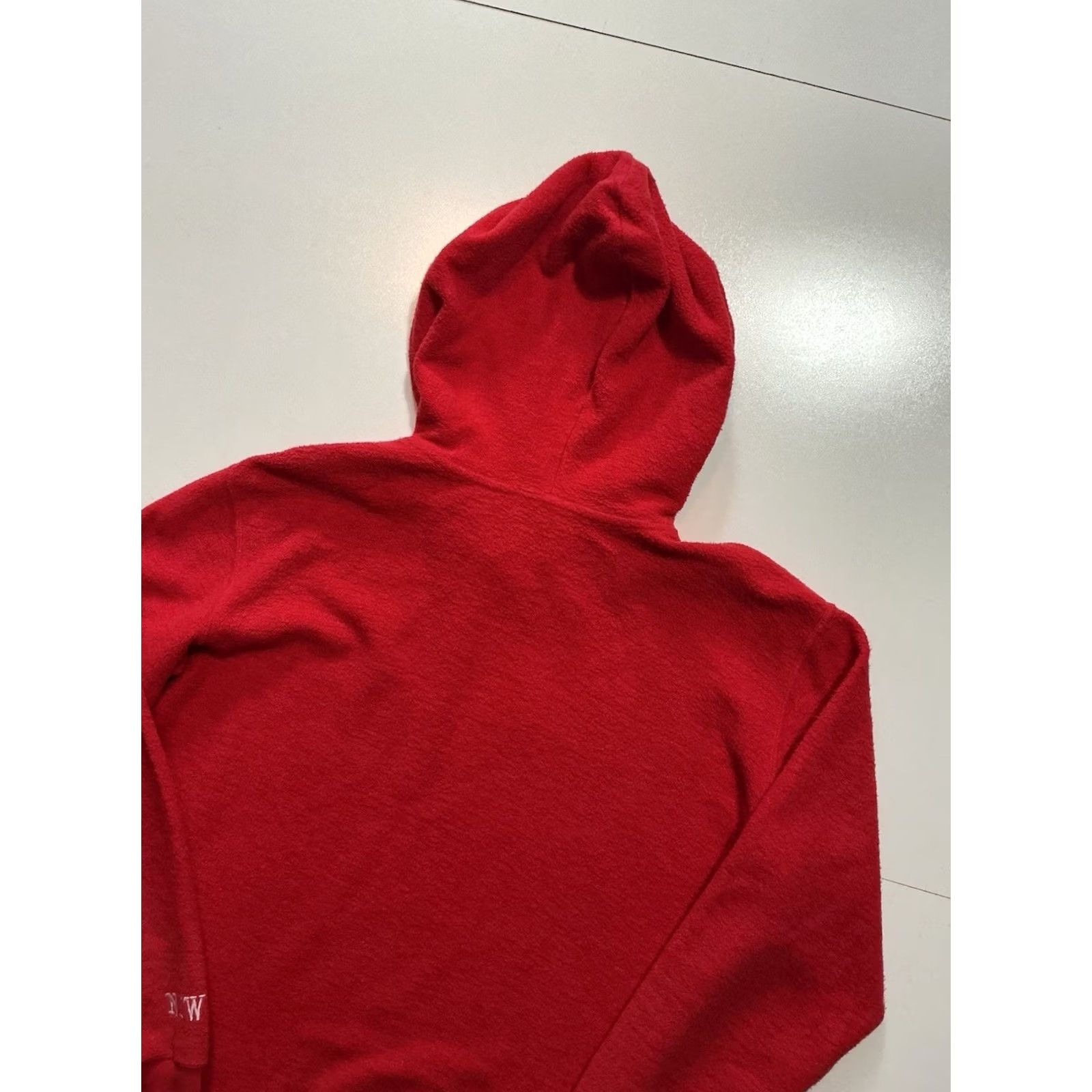 DKNY VINTAGE DKNY Donna Karen New York Pile Fleece Pullover Hoodie Shirt Sz S Red Mens 90s 80s Size US S / EU 44-46 / 1 - 4 Thumbnail