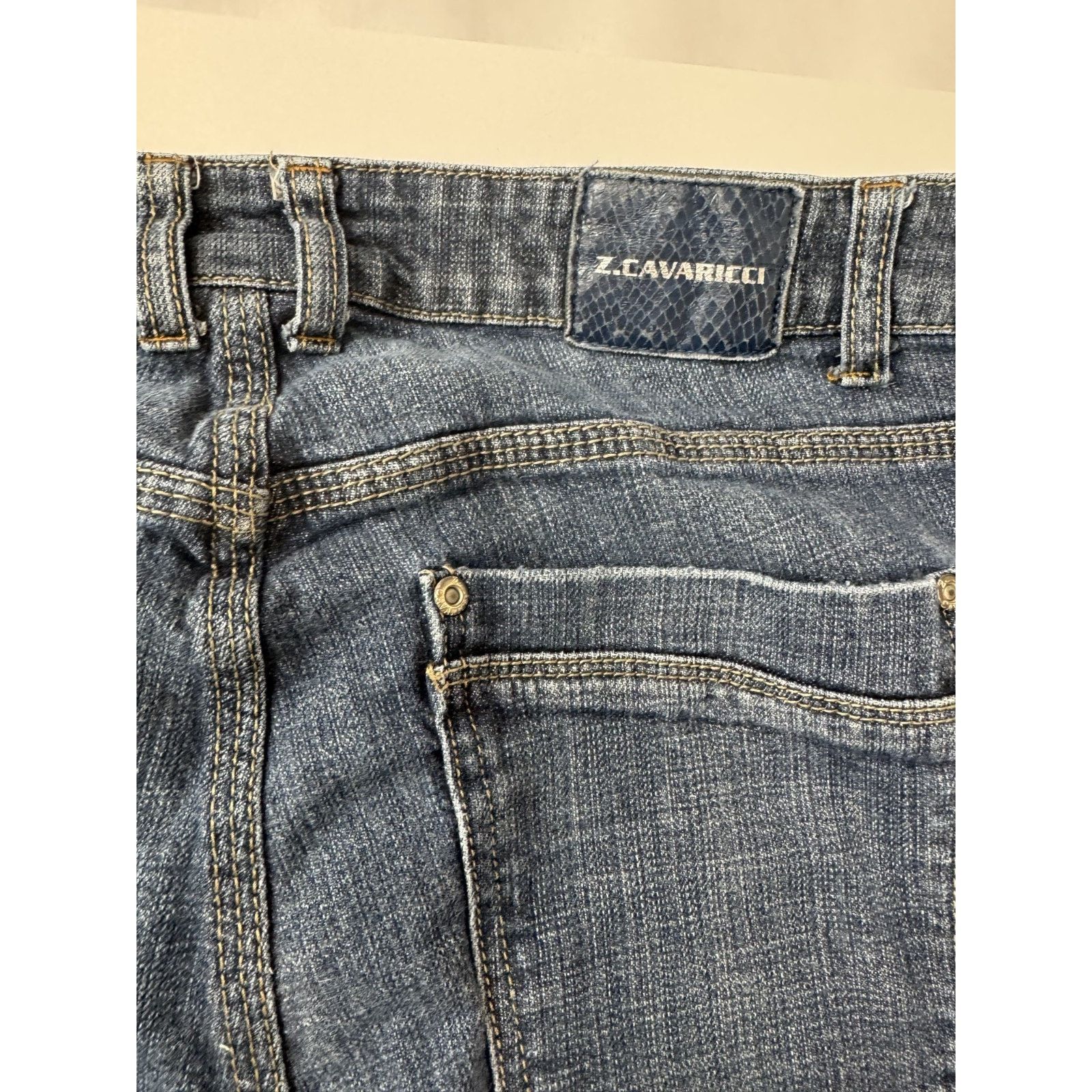 Other Z. Cavaricci Vintage-Inspired Grunge Skinny Jeans Y2K 18 /32 Size 40" / US 18 - 9 Thumbnail