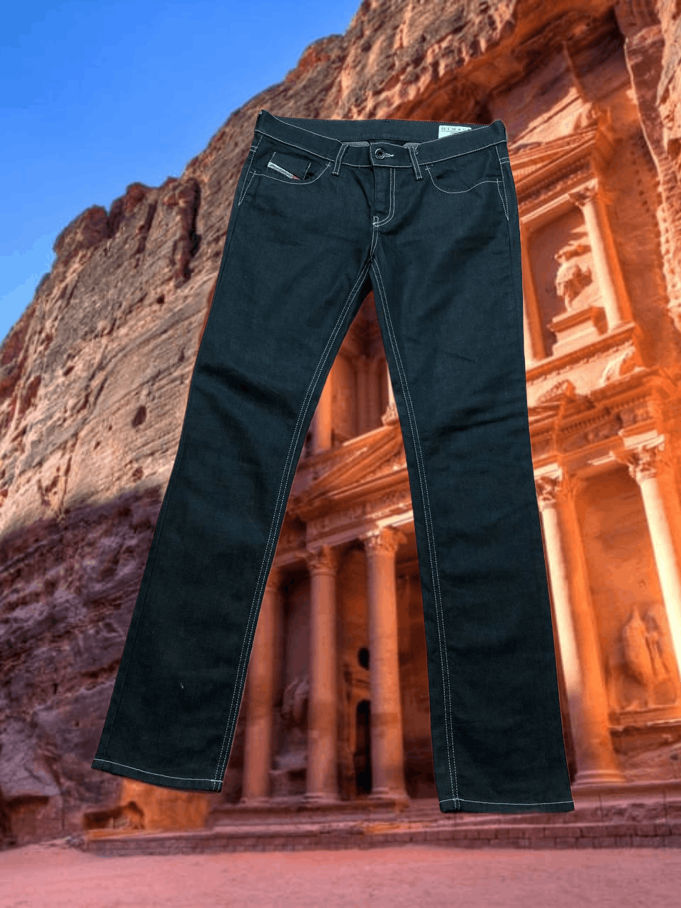 Diesel Vintage denim pants DIESEL LIV jeans Y2K streetwear Size 30" / US 8 / IT 44 - 1 Thumbnail