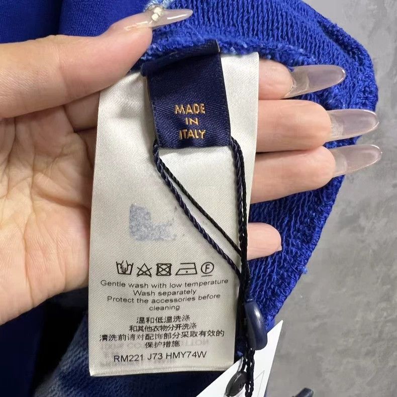 Louis Vuitton Louis Vuitton Louis Vuitton Blue TieDye Hoodie-2506 Size US M / EU 48-50 / 2 - 2 Thumbnail