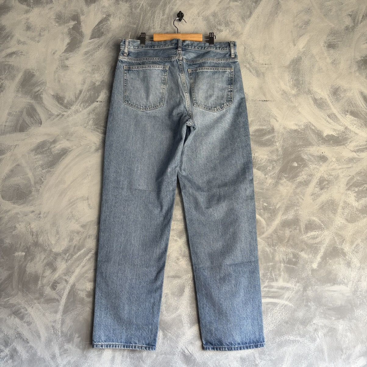 Uniqlo Uniqlo Jeans Size 33x32 Regular Straight Fit Blue Denim Men Size US 33 - 3 Thumbnail