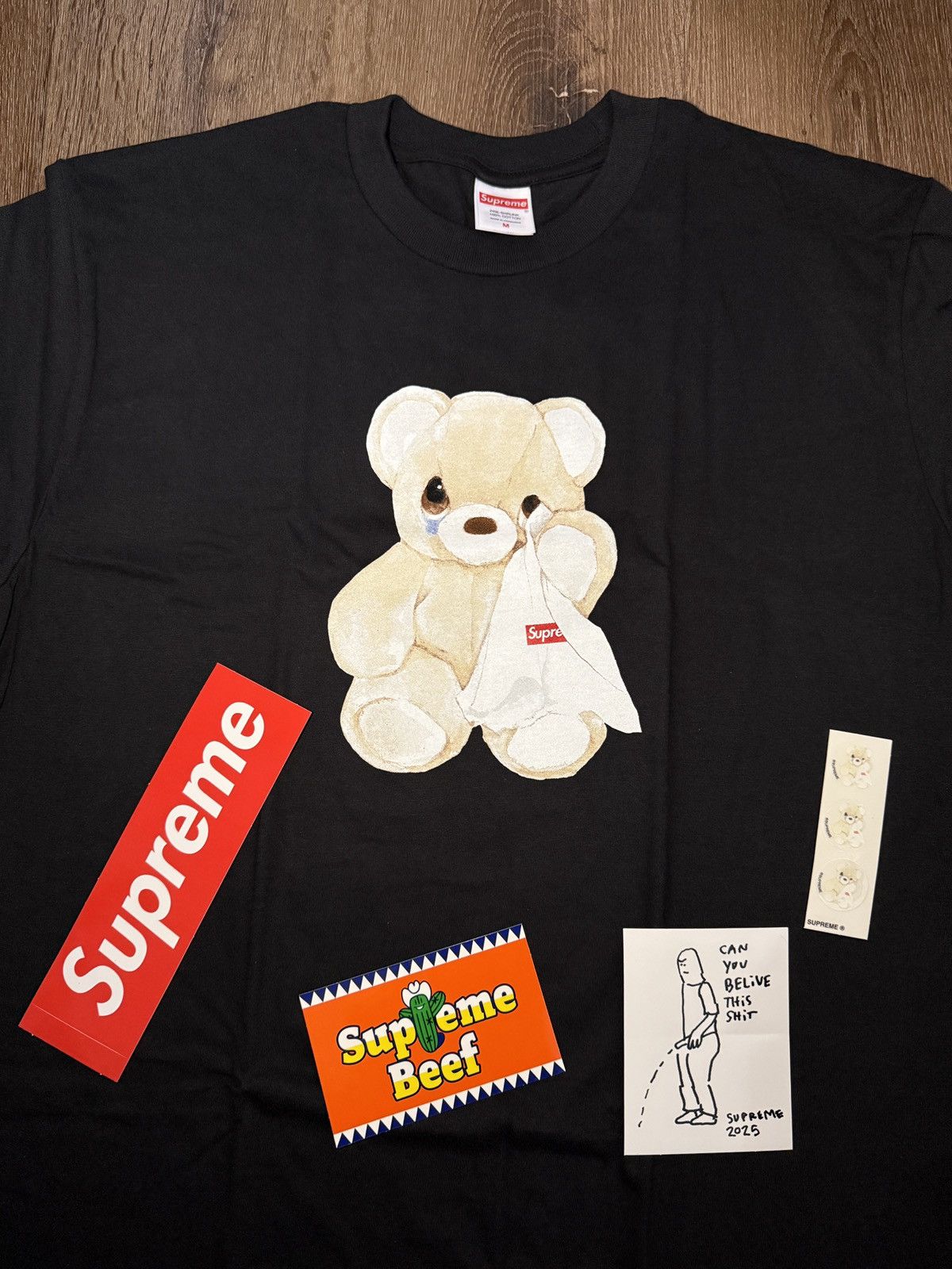 Supreme Supreme Bear T XL Black | Grailed