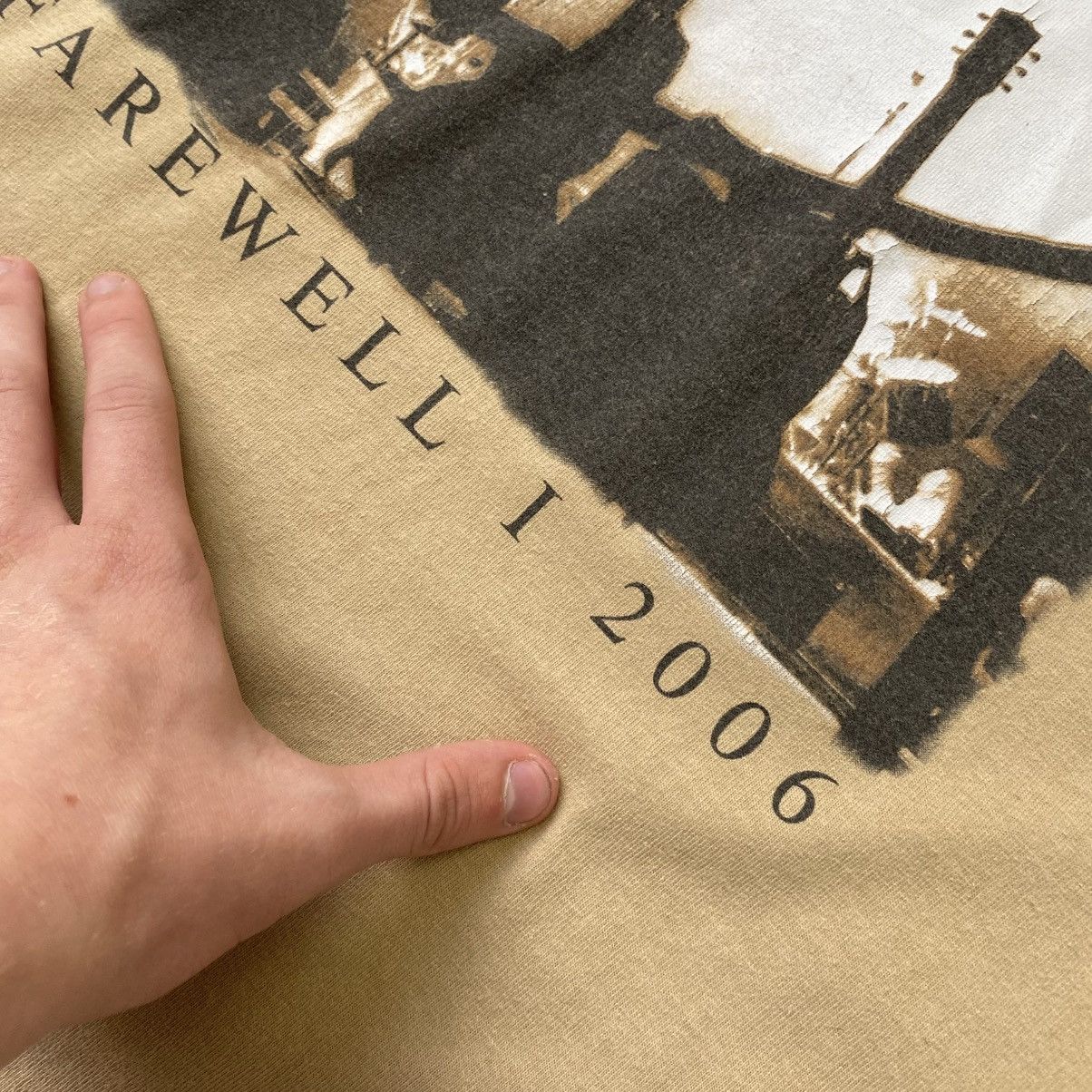 Band Tees × Vintage Vintage Eagles 2006 Farewell big logo rock band tee Size US XL / EU 56 / 4 - 7 Thumbnail