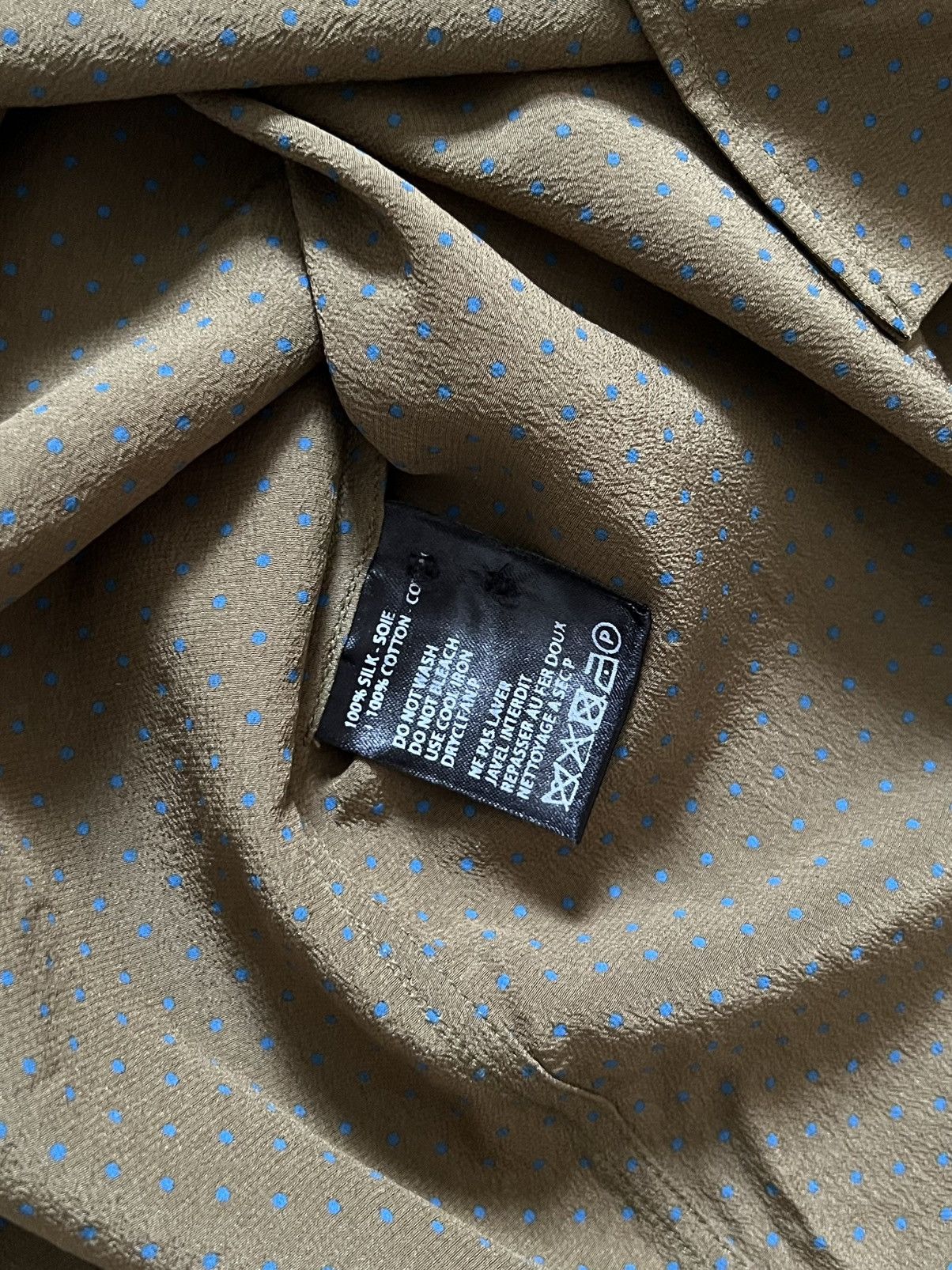 Haider Ackermann Haider Ackermann Polka Dot Silk Shirt Size US M / EU 48-50 / 2 - 10 Thumbnail