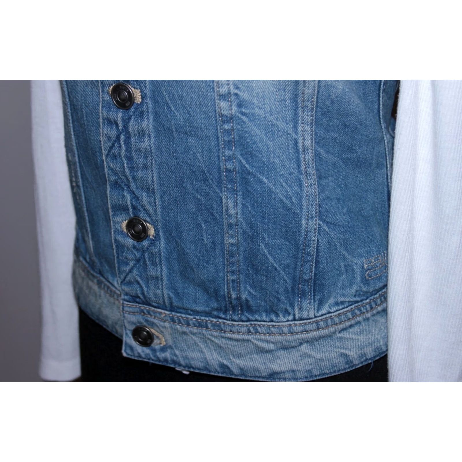 G-Star G-Star Raw women waistcoat denim Size S Blue Size 28" / US 6 / IT 42 - 2 Thumbnail