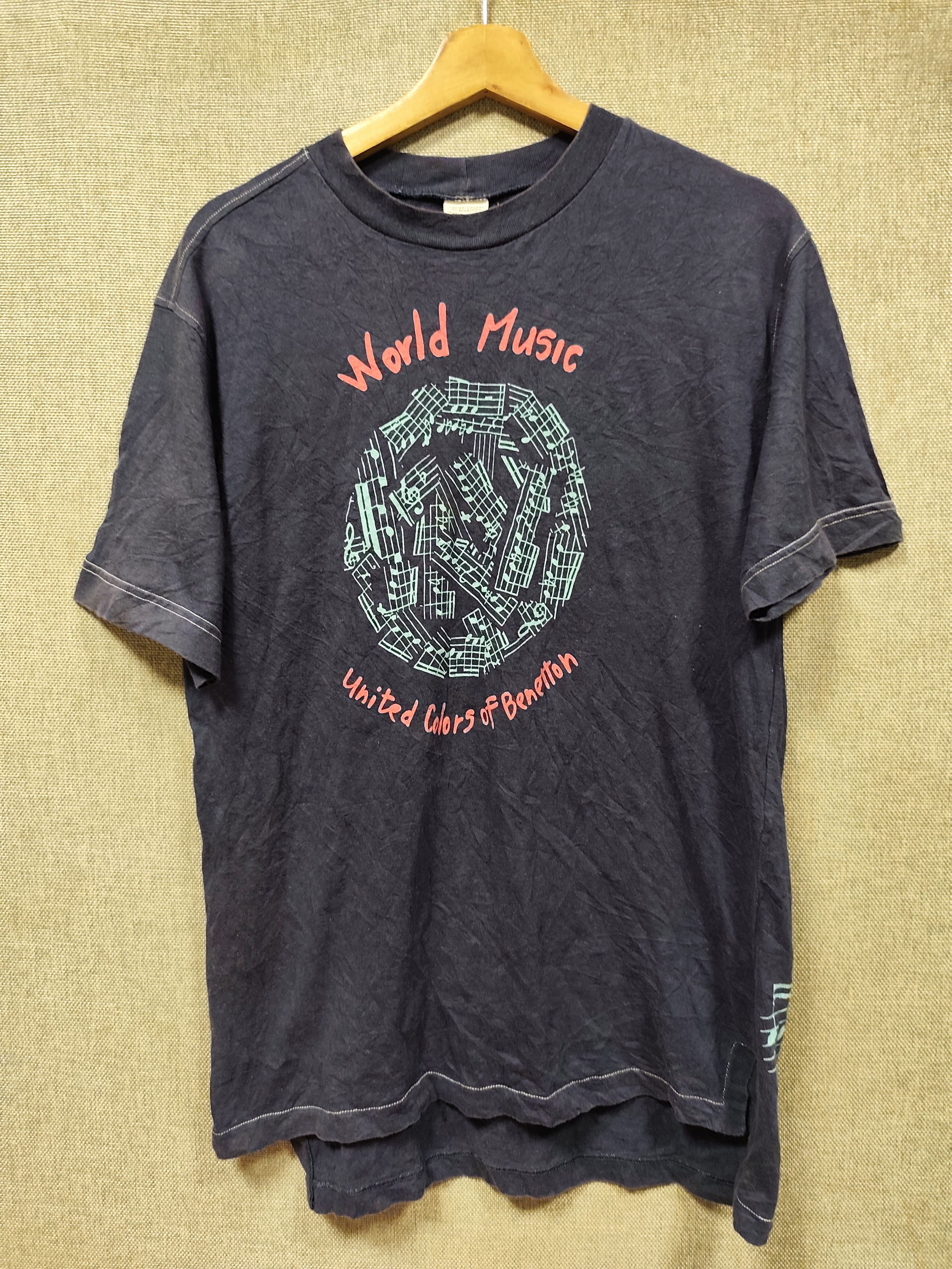 United Colors Of Benetton World Music United Colours Of Benetton Tee Size US M / EU 48-50 / 2 - 1 Thumbnail