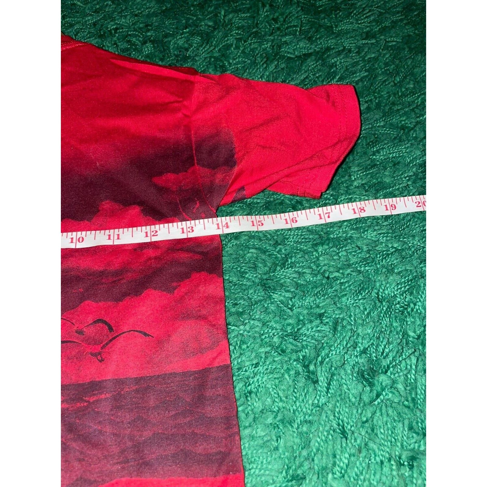 Jerzees Y2K Youth Jerzees Ship Ocean Test Print Shirt S Small kids Size S / US 4 / IT 40 - 8 Thumbnail