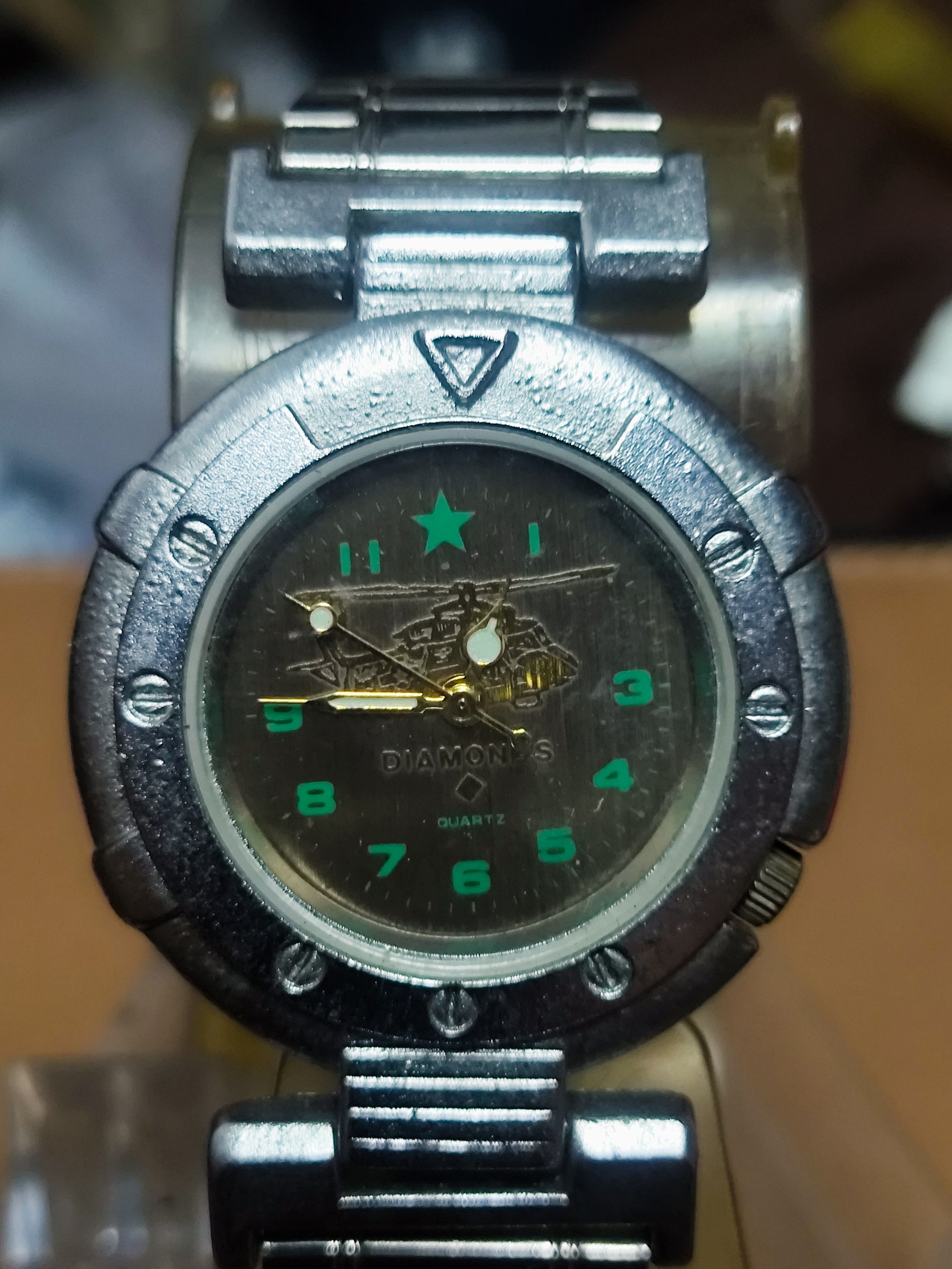 Other × Vintage VINTAGE DESIGN WATCH "ARMY WATCH" JAPAN ENGINE WATCH. Size ONE SIZE - 4 Thumbnail