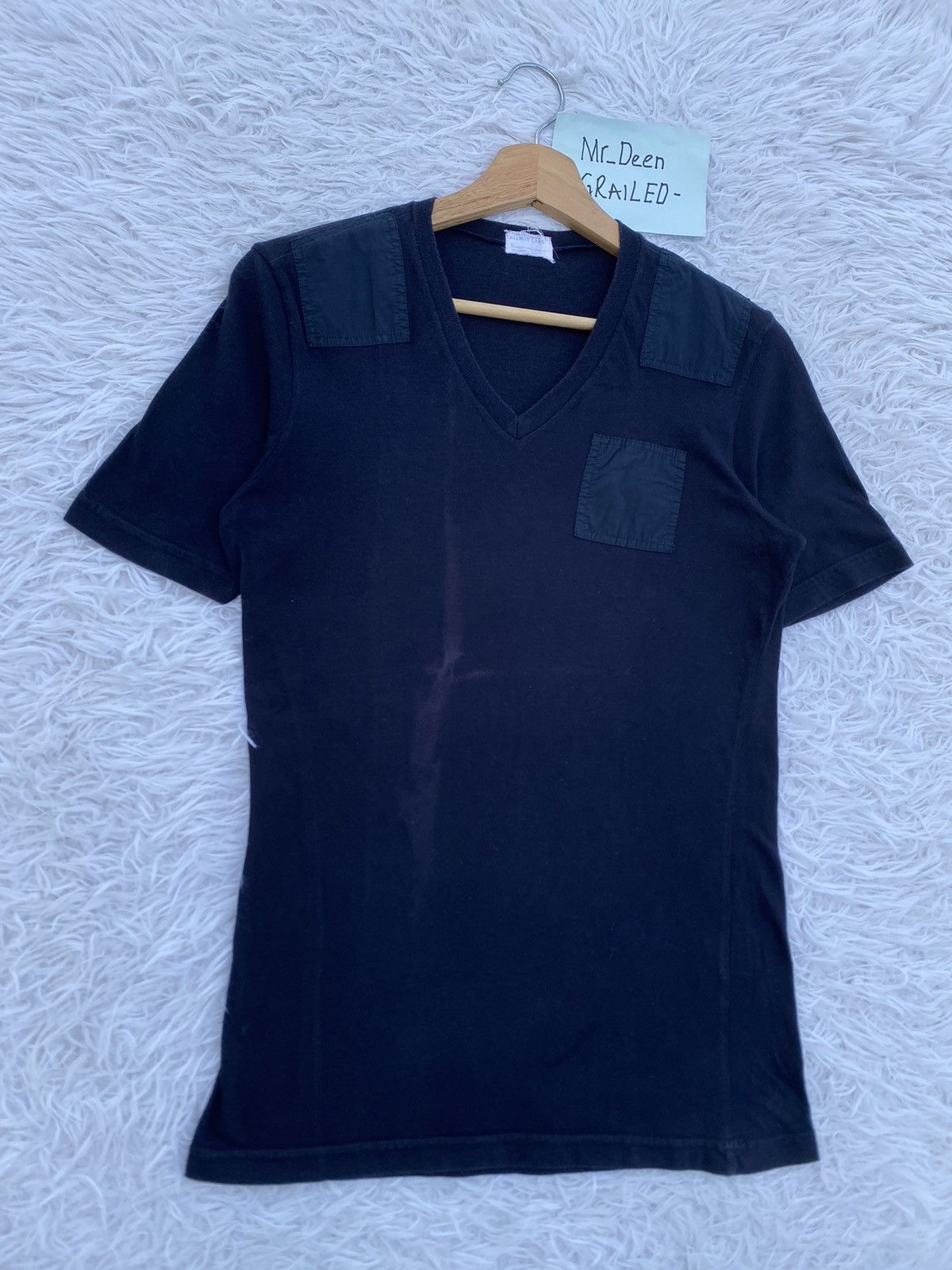 Helmut Lang Rare Vintage Helmut Lang Produce 1998 Pocket Tshirt Size US XS / EU 42 / 0 - 3 Thumbnail