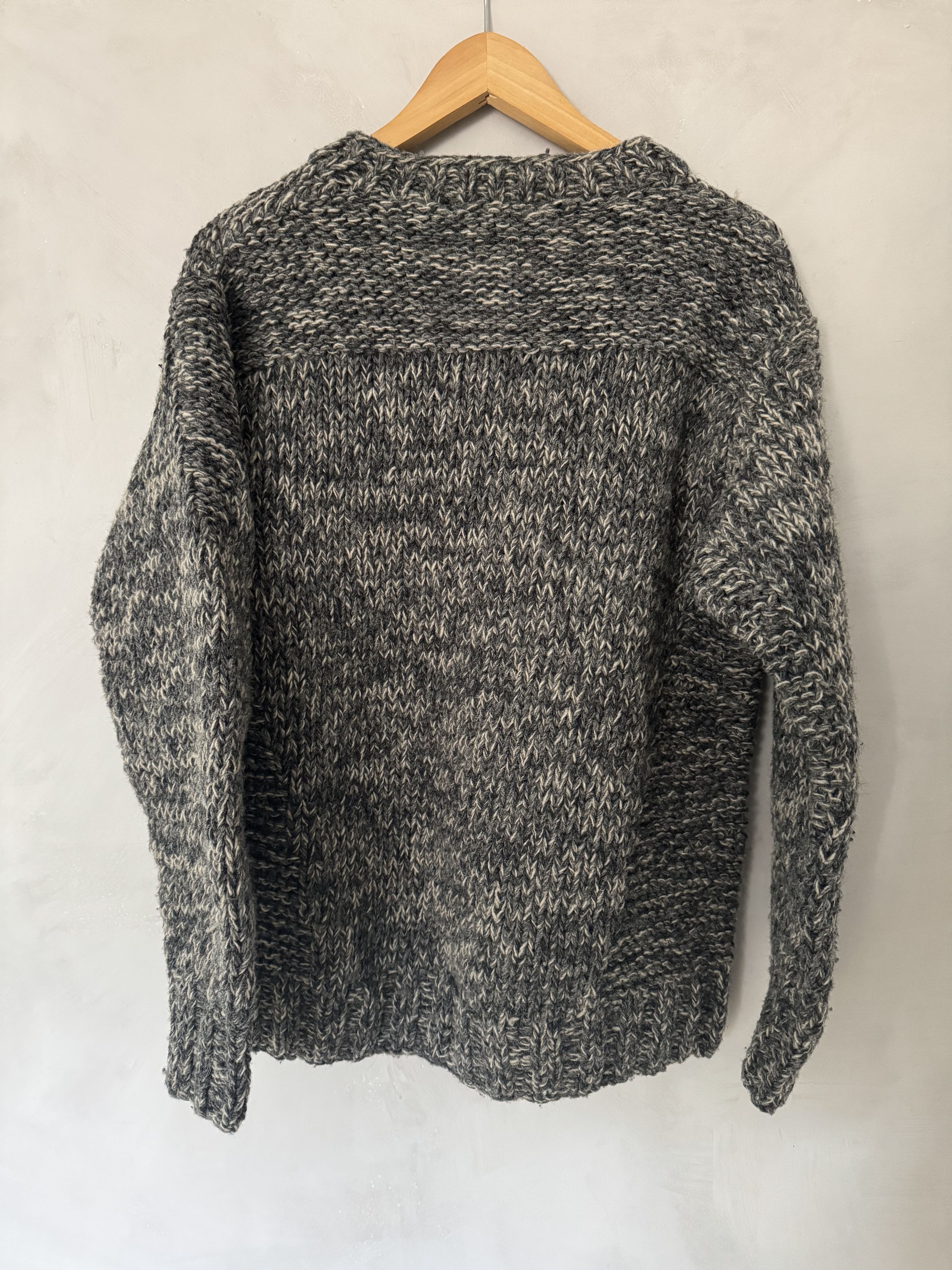Wings + Horns Handknit Sweater Size US M / EU 48-50 / 2 - 2 Thumbnail