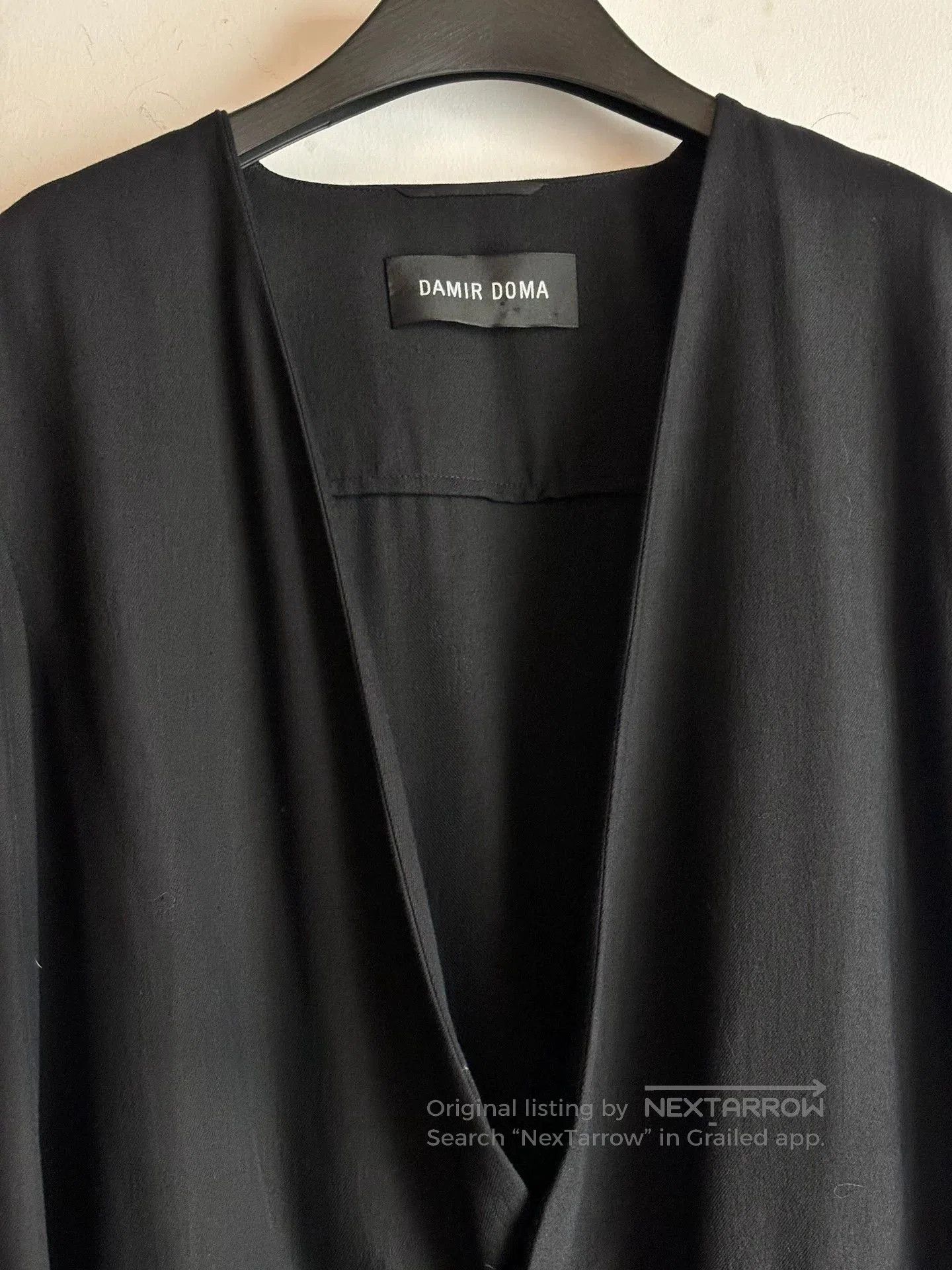 Damir Doma Black Open. Size US XXS / EU 40 - 1 Thumbnail